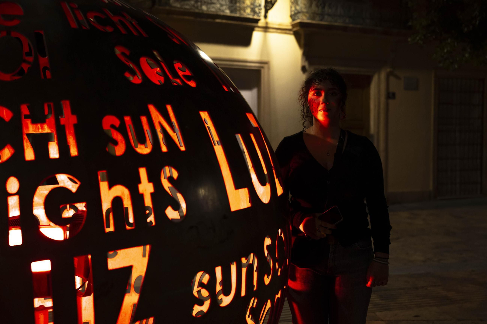 Las mejores imágenes de la noche en negro de Almería