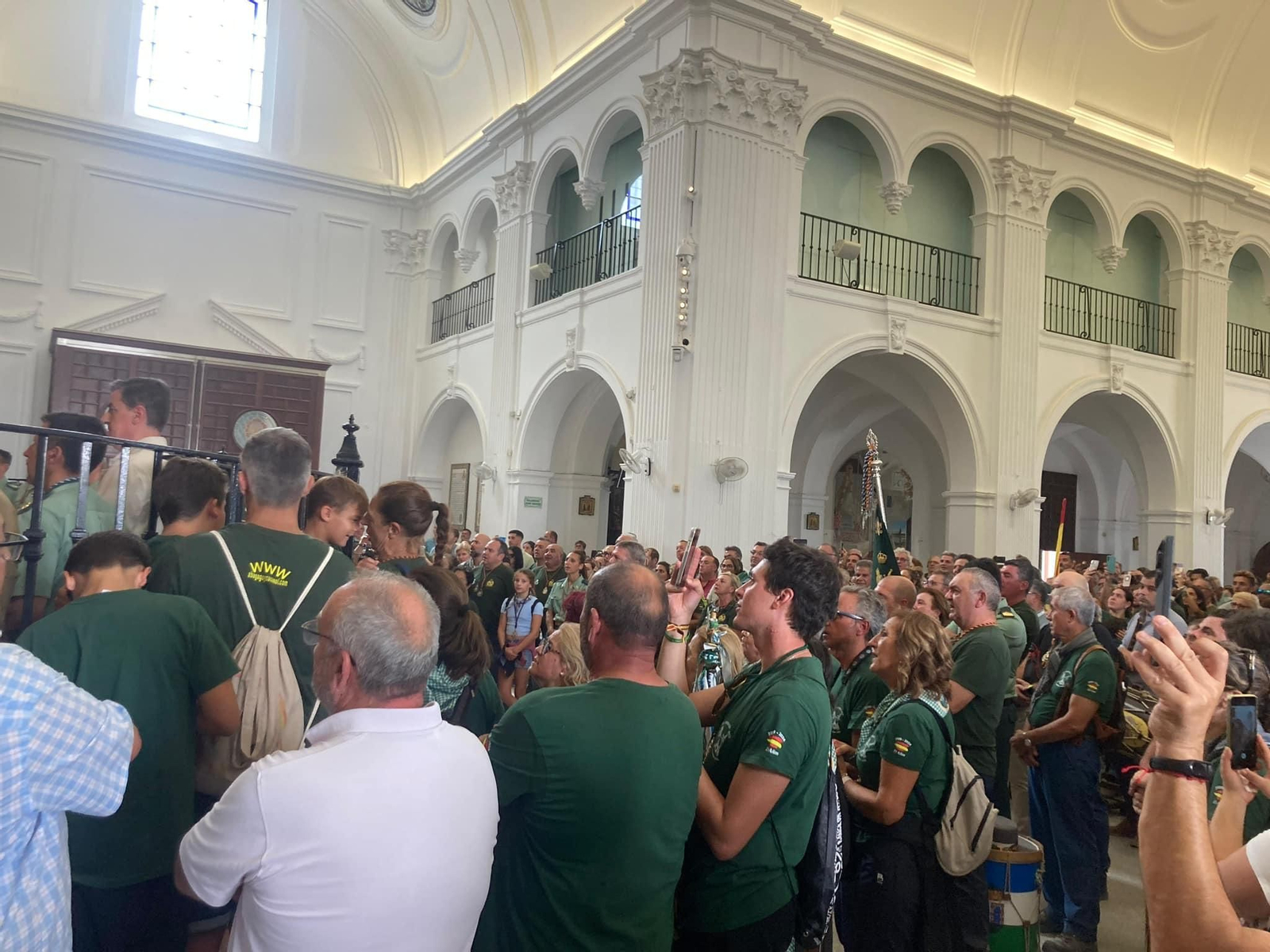 Peregrinación de la Guardia Civil. Peregrinación de la Guardia Civil.