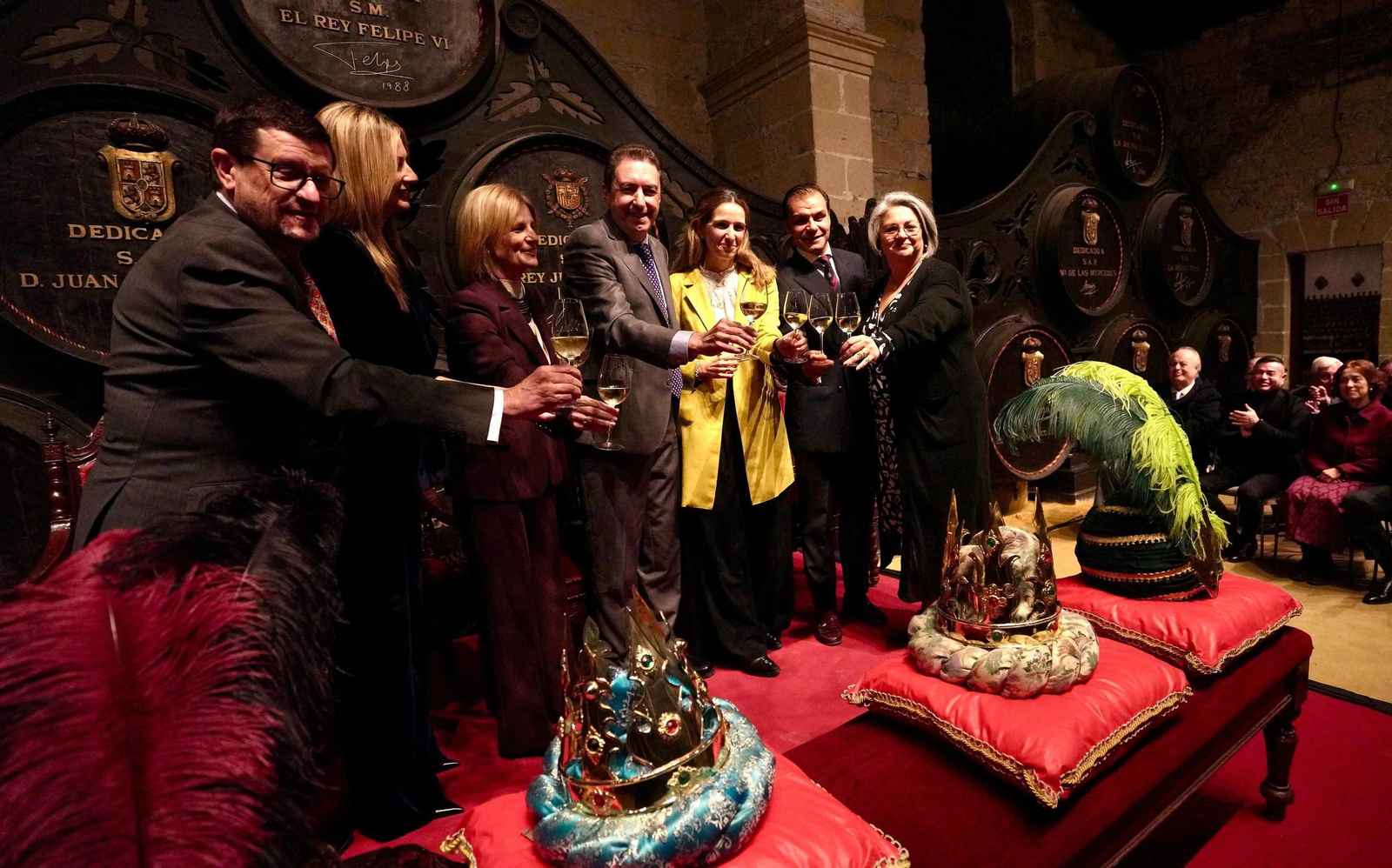 Ana Belén Morillo, Juan Carlos Durán y Antonio Ramírez ya tienen sus coronas de Reyes Magos de Jerez