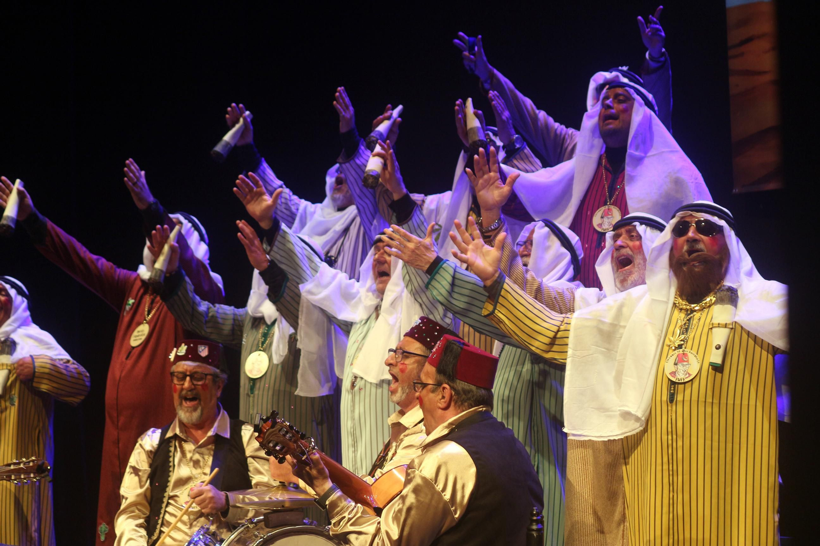 Las Imágenes de la primera semifinal del COAC de Puerto Real 2024