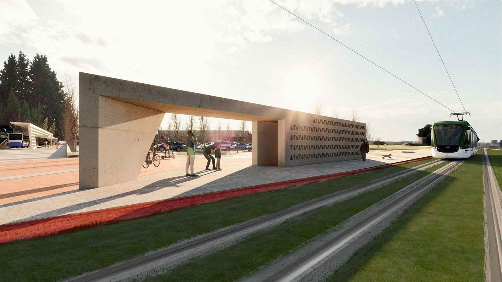 Así se integrarán la subestación eléctrica en el intercambiador