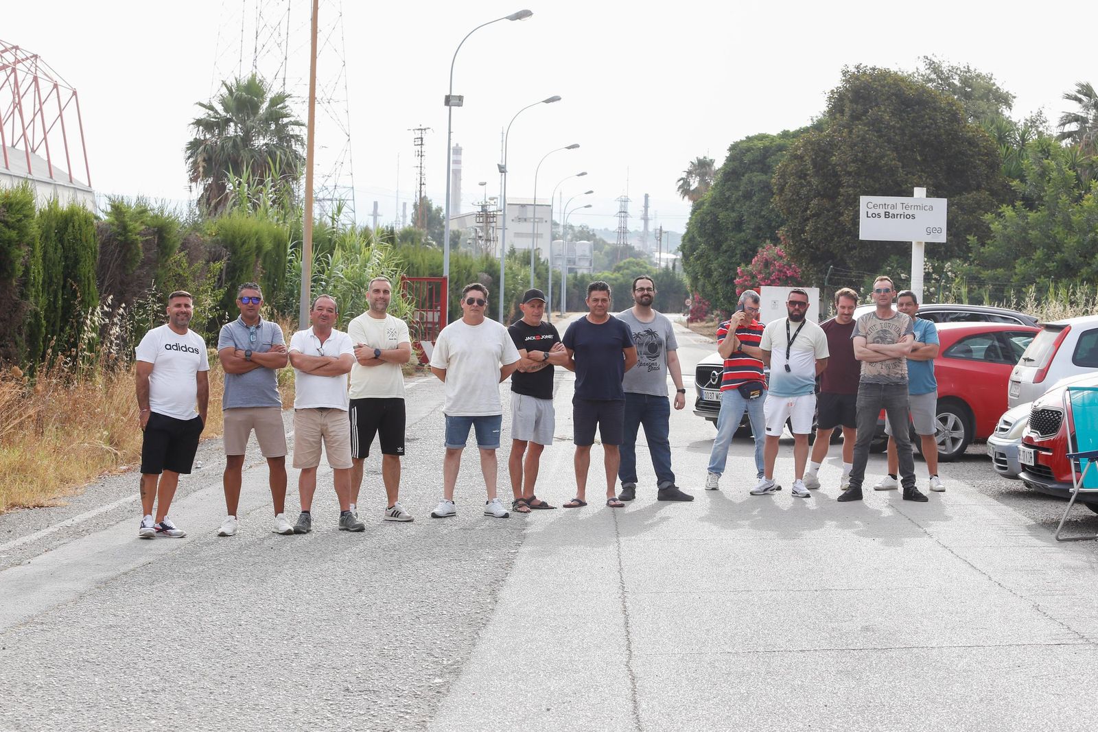 Fotos del segundo día de la huelga del metal en el Campo de Gibraltar