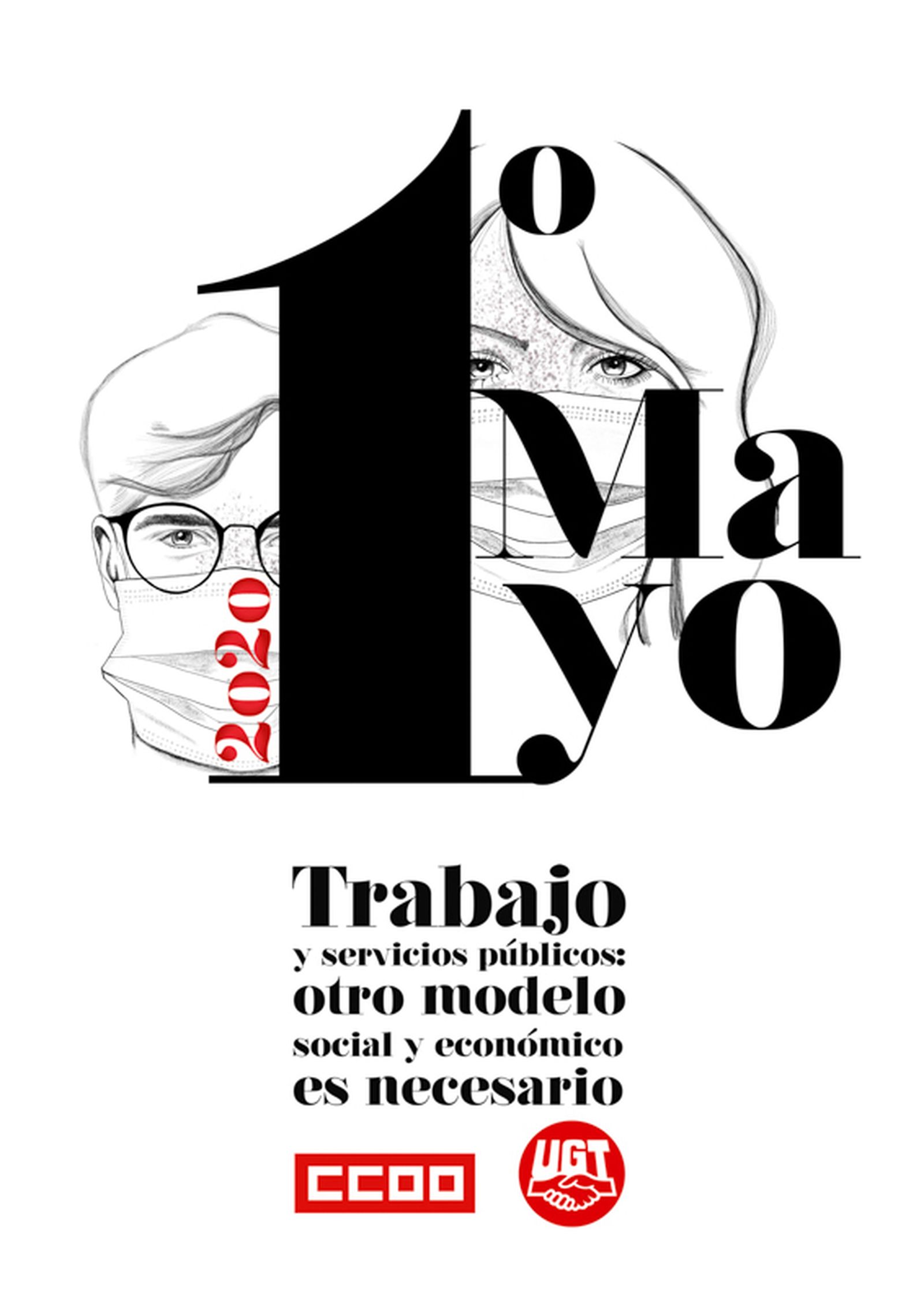 La cartelería del 1 de Mayo en Andalucía