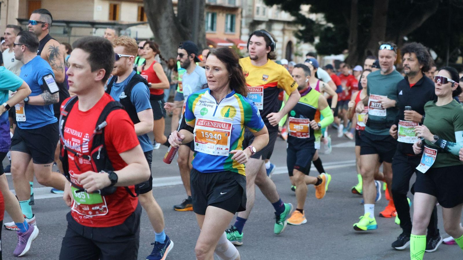 Las mejores fotos de la Maratón de Málaga 2024