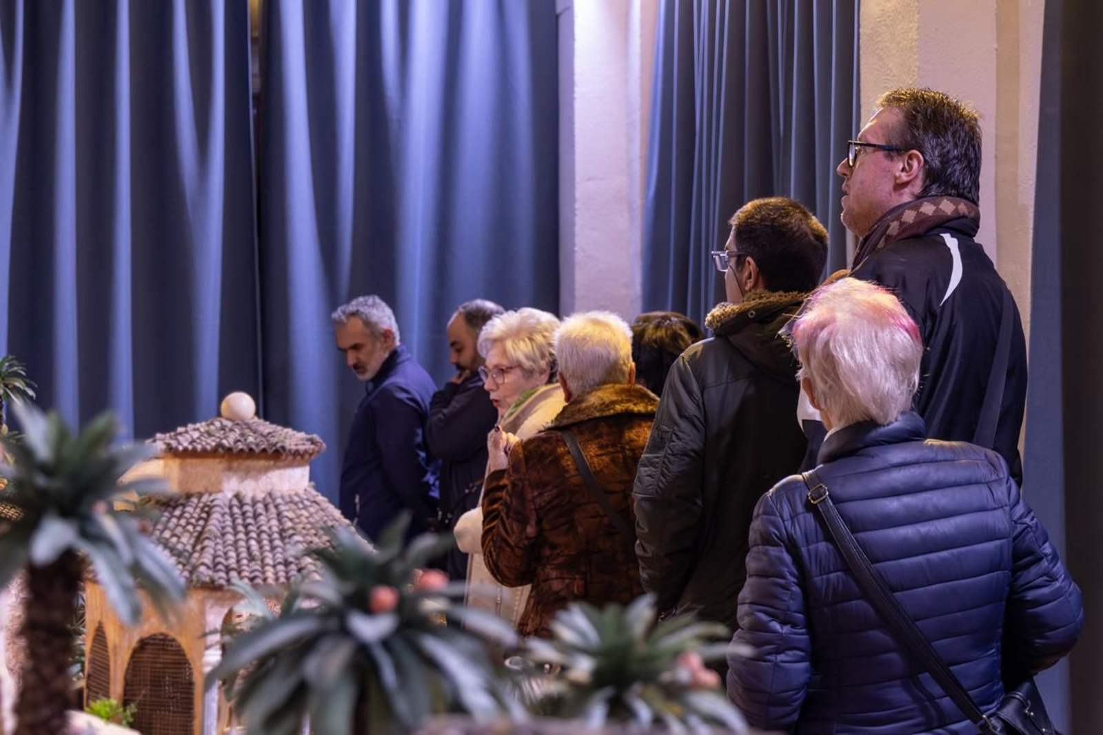 Así disfrutan en estas fechas cercanas a la Navidad los jienneses de la Ruta Belenística