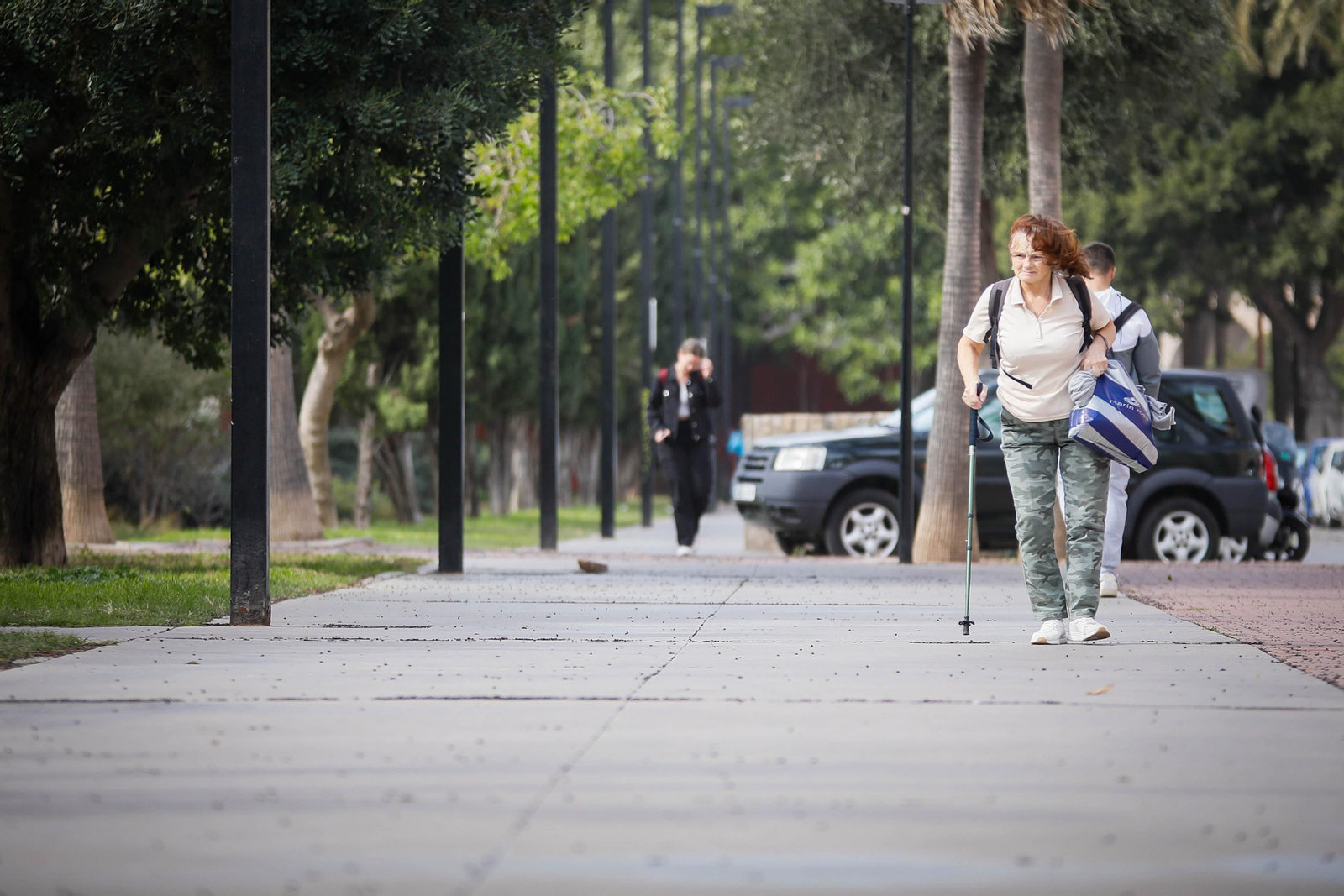 Imágenes del temporal de viento en Almería