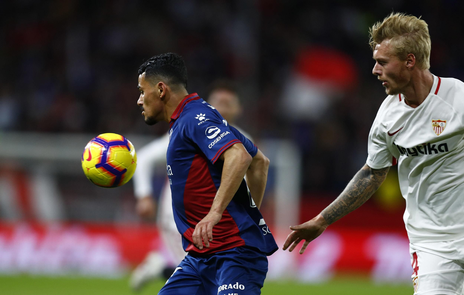 El Sevilla-Huesca, en imágenes