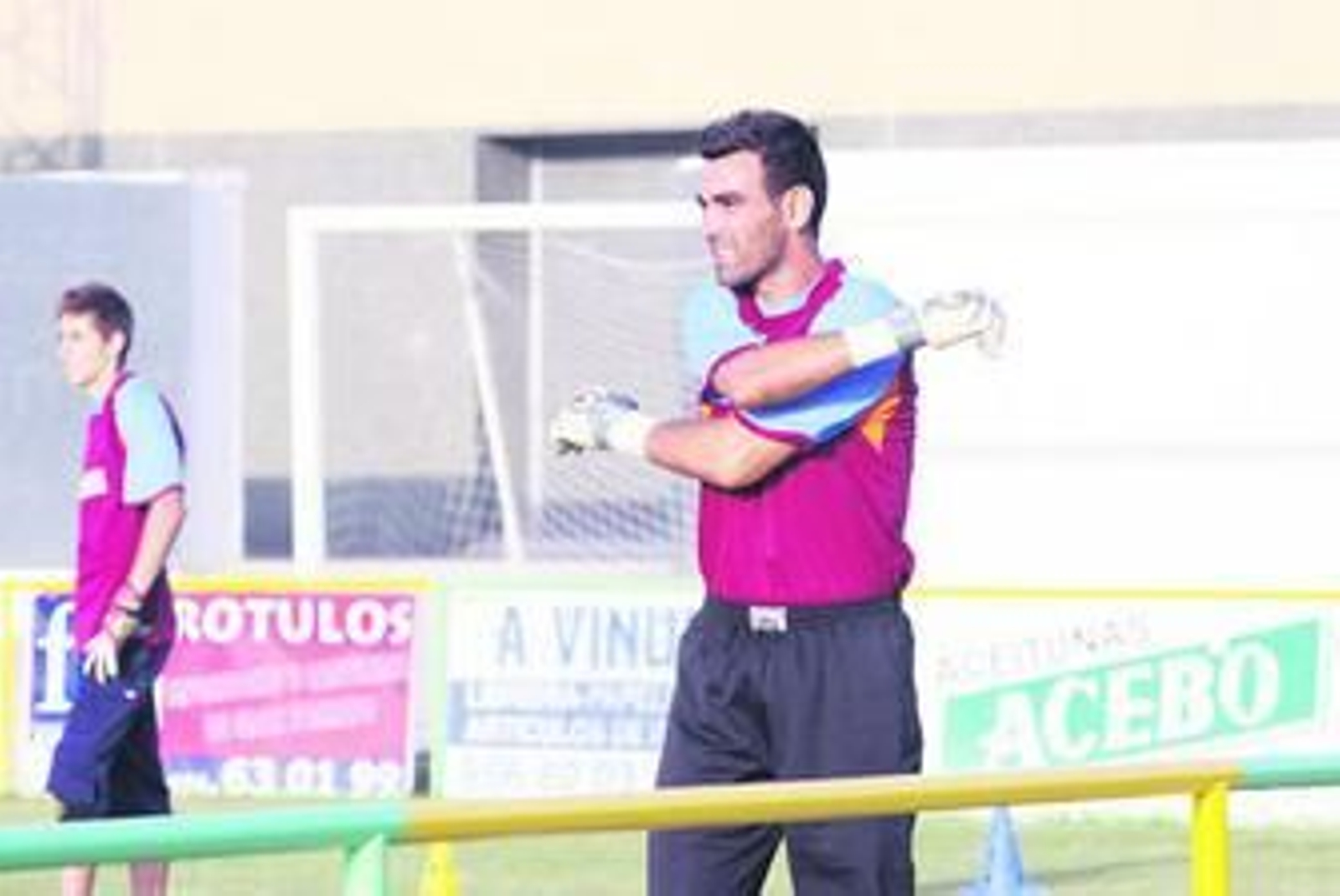 José Manuel Camacho, ayer en el San Rafael.