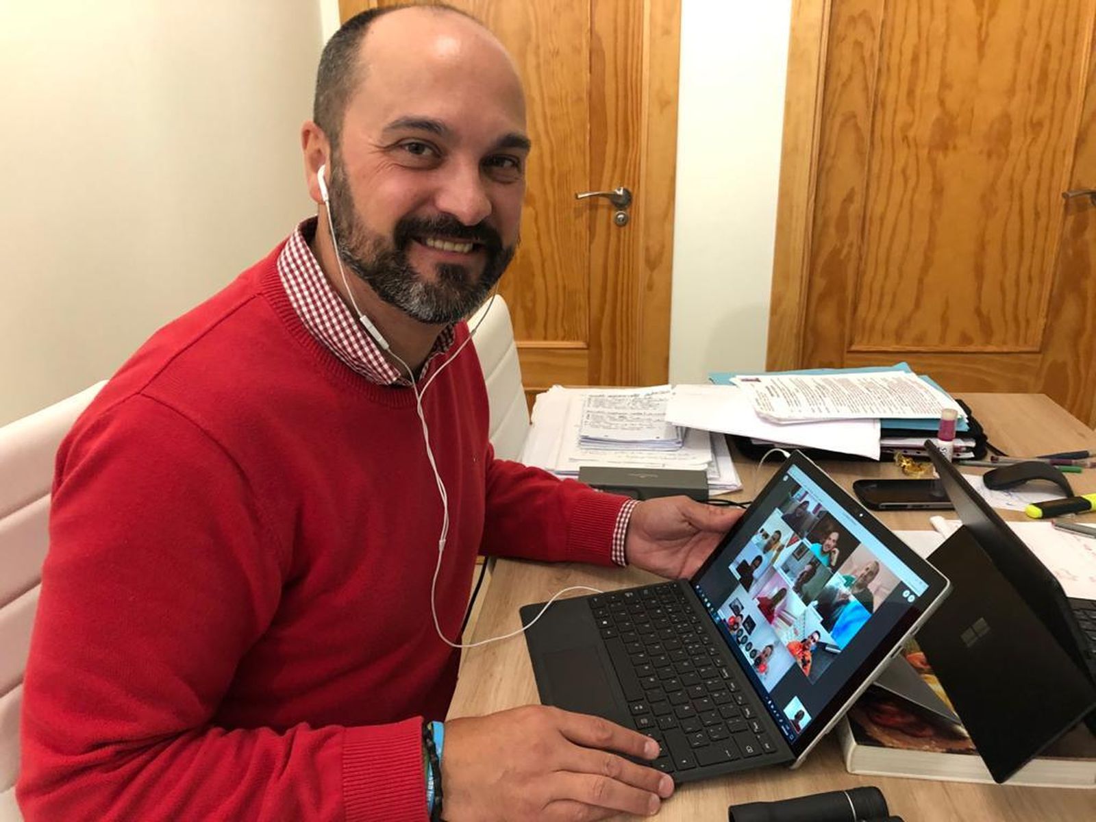 Miguel Alconchel, alcalde de Los Barrios.