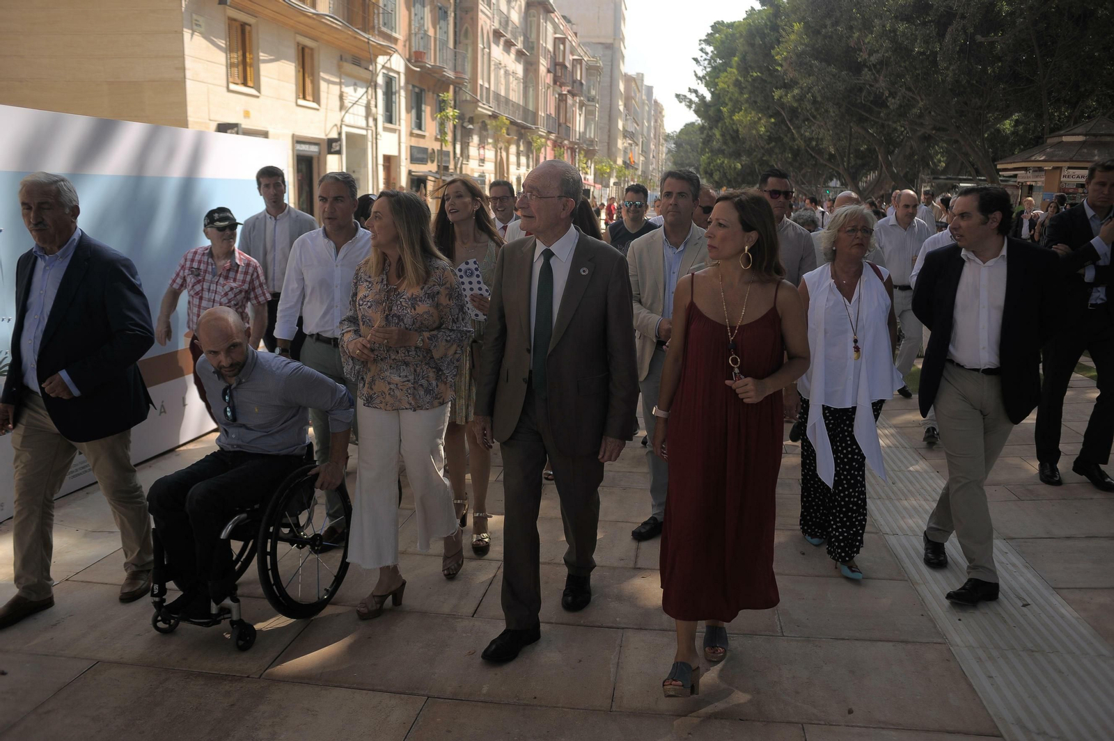 Fotos de la inauguración de los trabajos de reurbanización de la Alameda Fotos de la inauguración de los trabajos de reurbanización de la Alameda