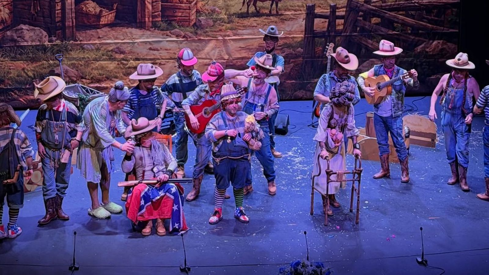 Los KFC , chirigota de Bau y Ocaña