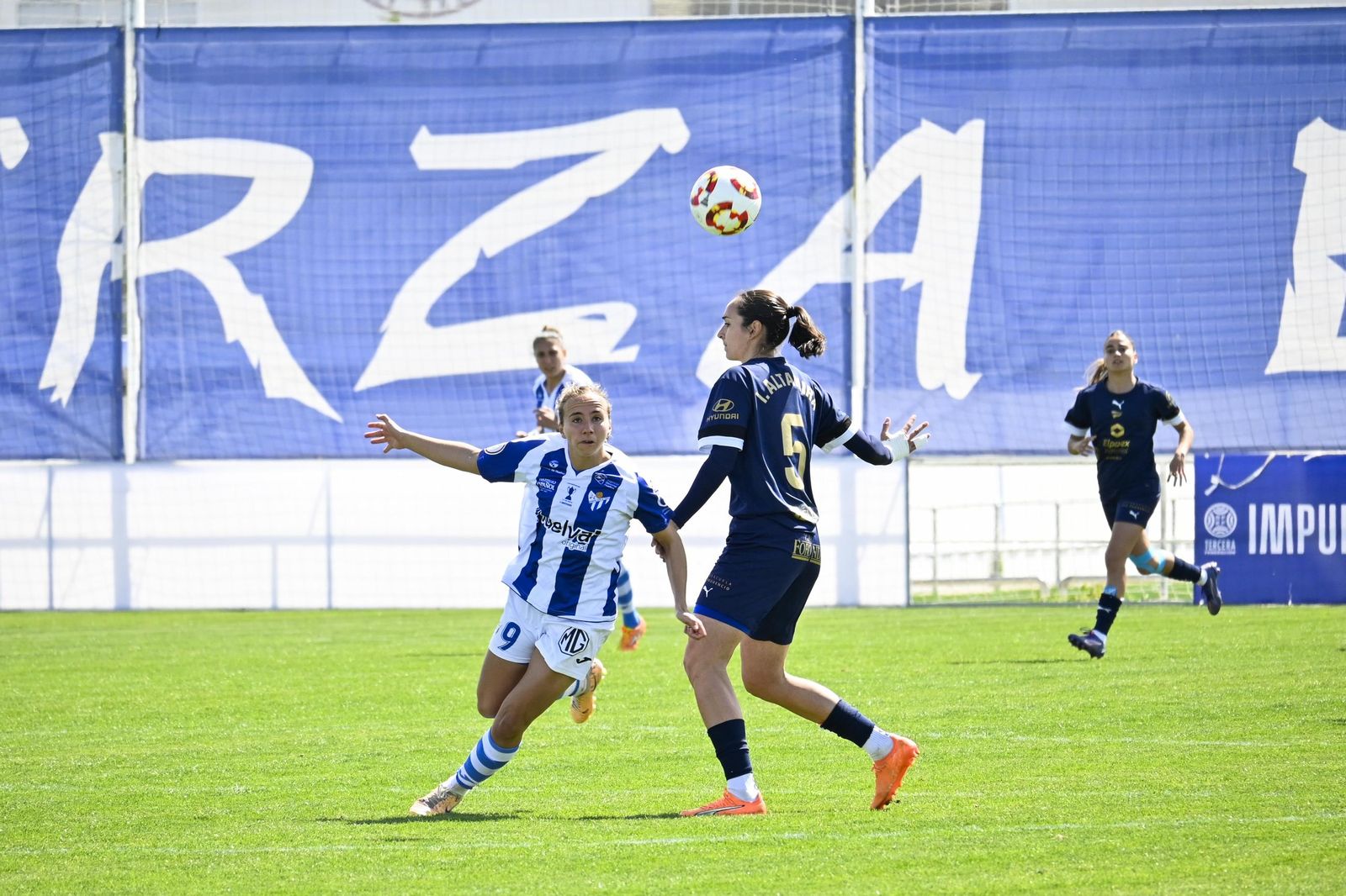 Imágenes del partido entre el Sporting de Huelva y el Alavés Fem