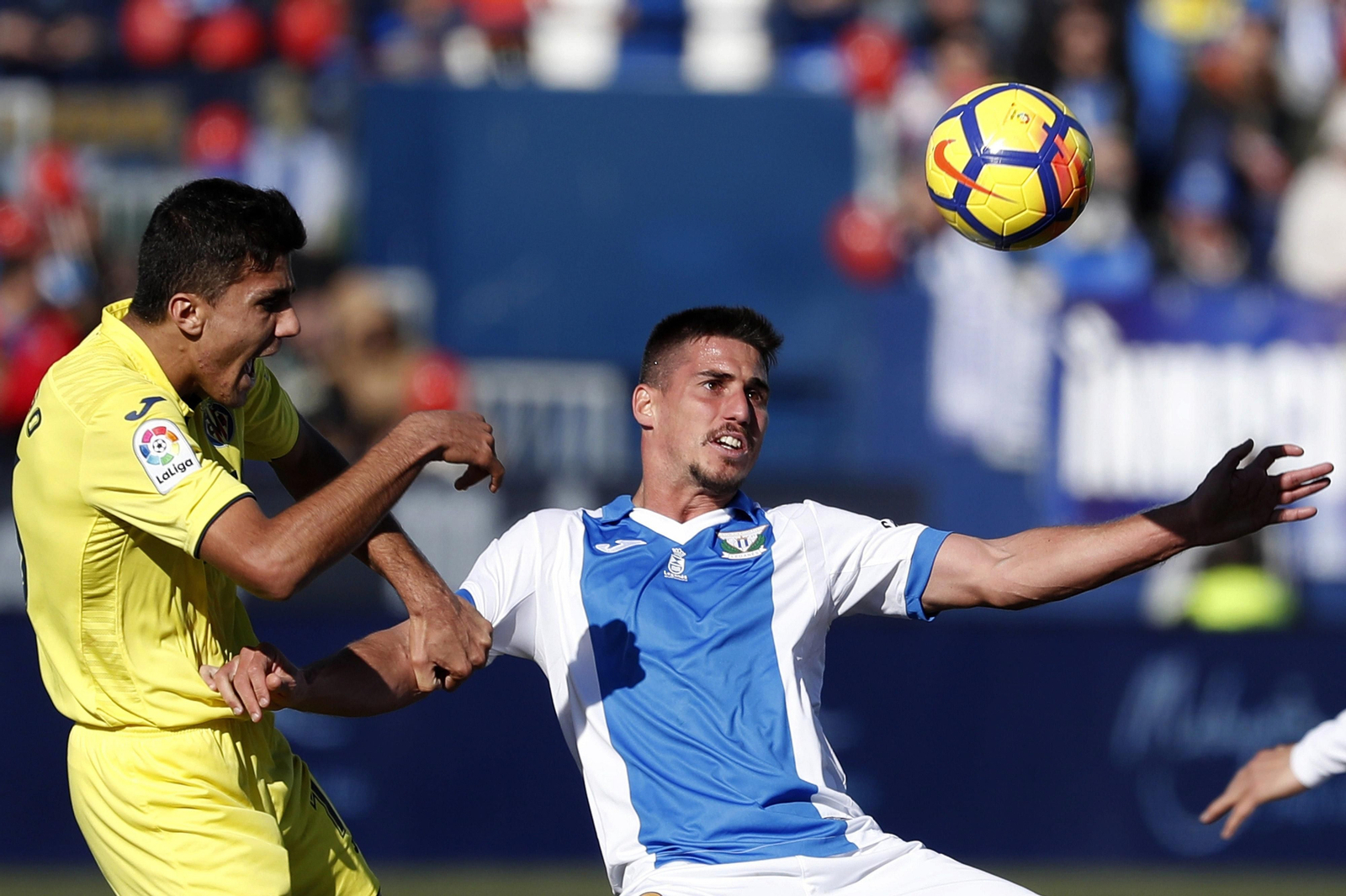 El centrocampista del Leganés Gabriel.