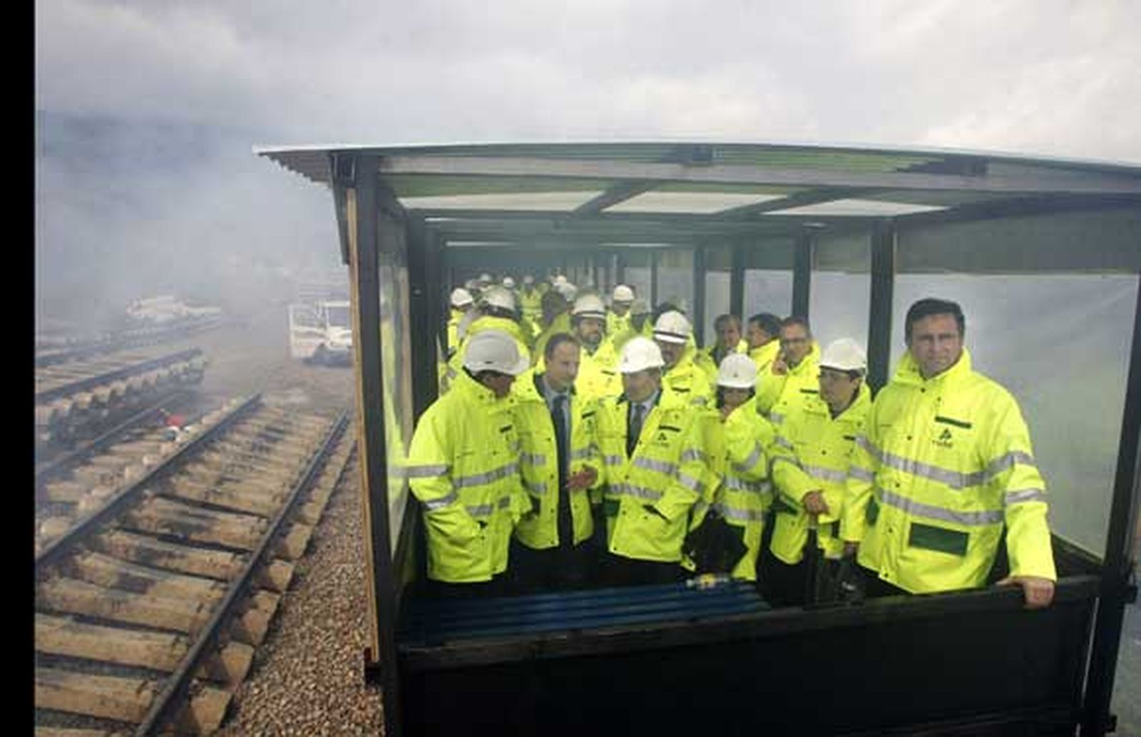 El presidente de ADIF afirma que a finales de marzo o principios de abril se reabrirá el servicio entre Algeciras y Antequera./Fotos:Erasmo Fenoy

Foto: Erasmo Fenoy