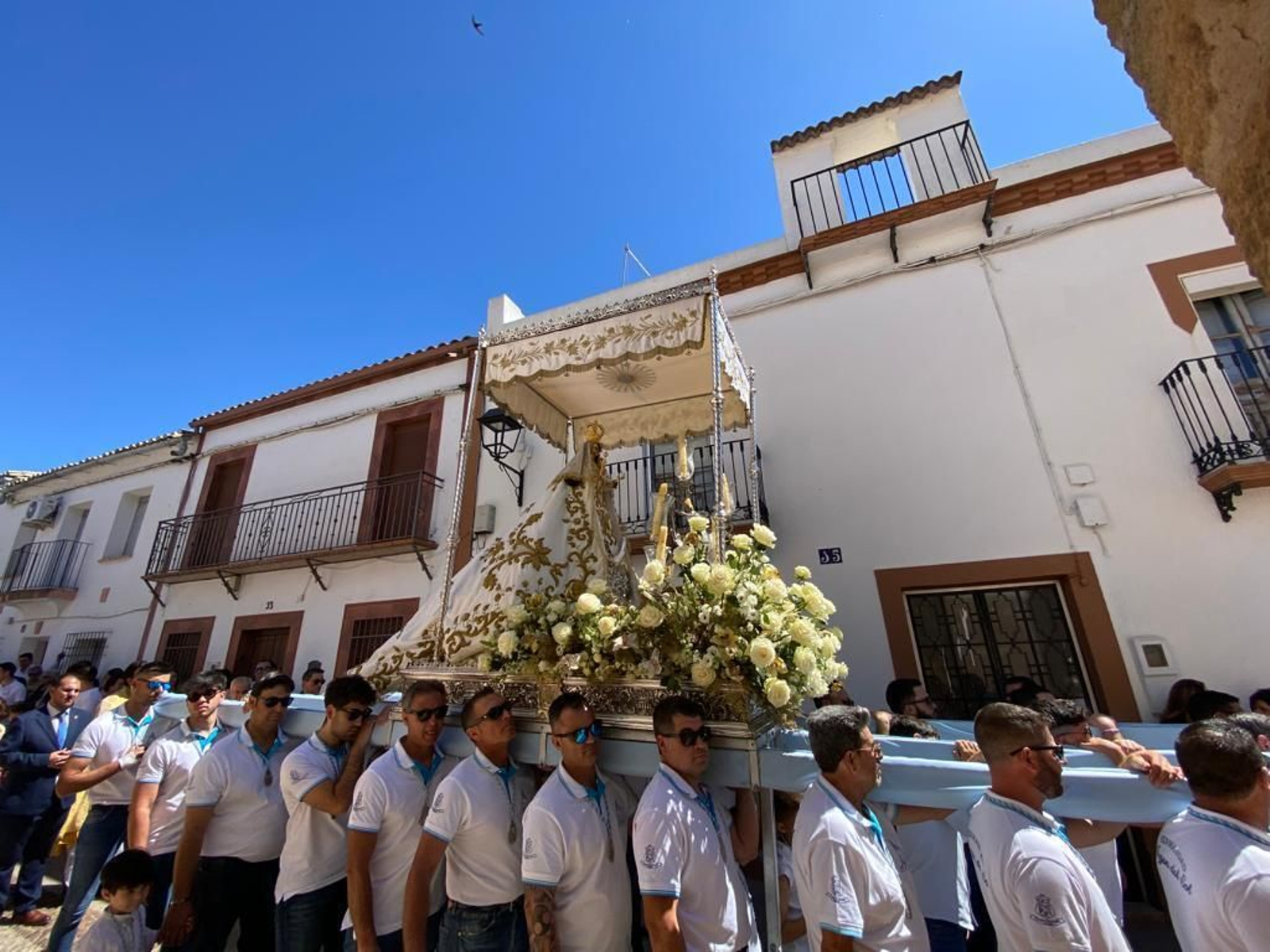 La procesión de la Virgen del Sol en Adamuz, en fotografías