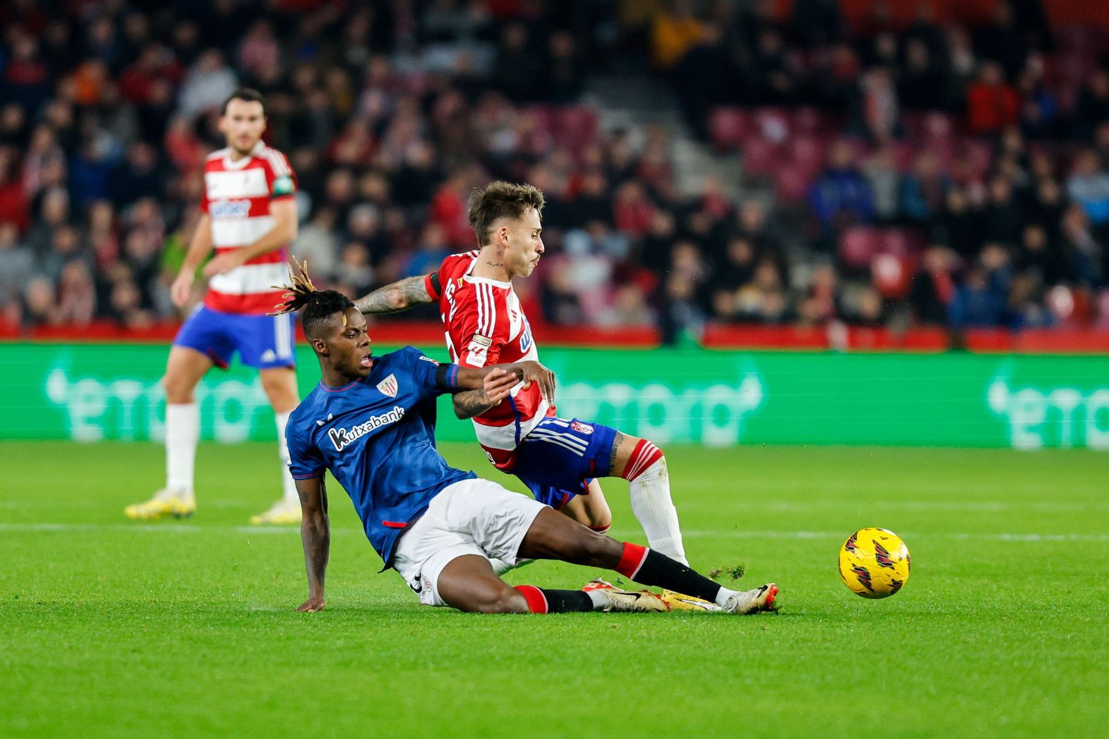 Nico Williams es uno de los apercibidos del Athletic Club.