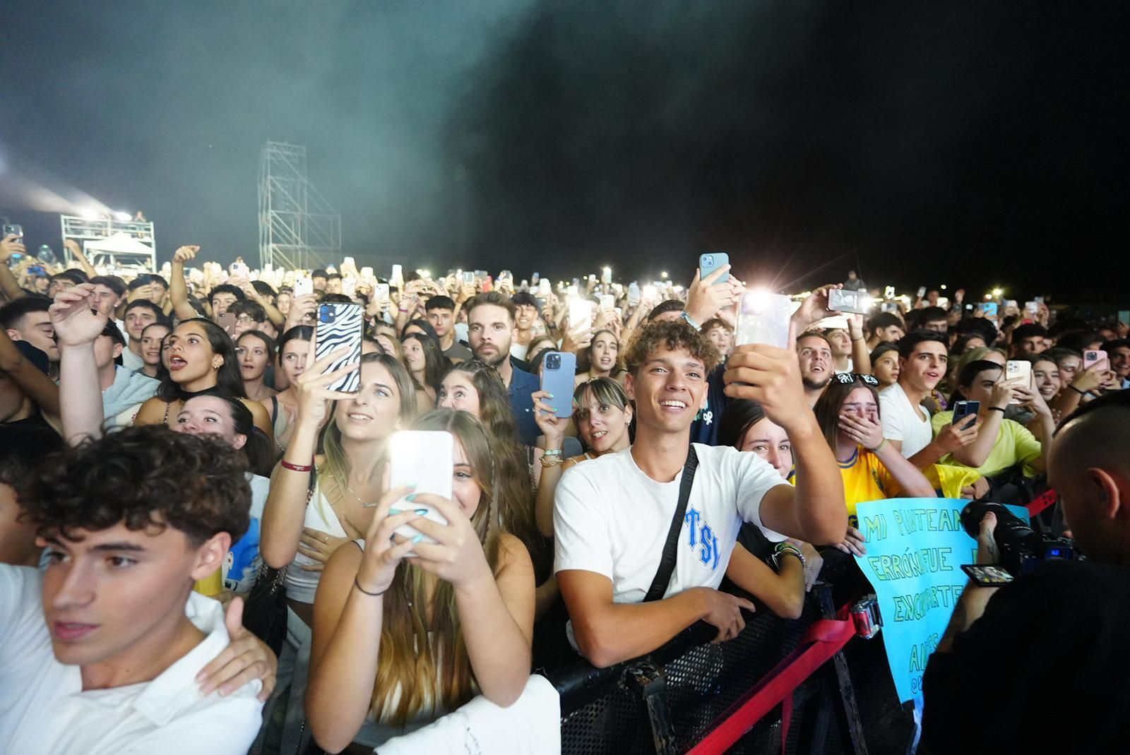 El concierto de Quevedo en Pozoblanco, en imágenes