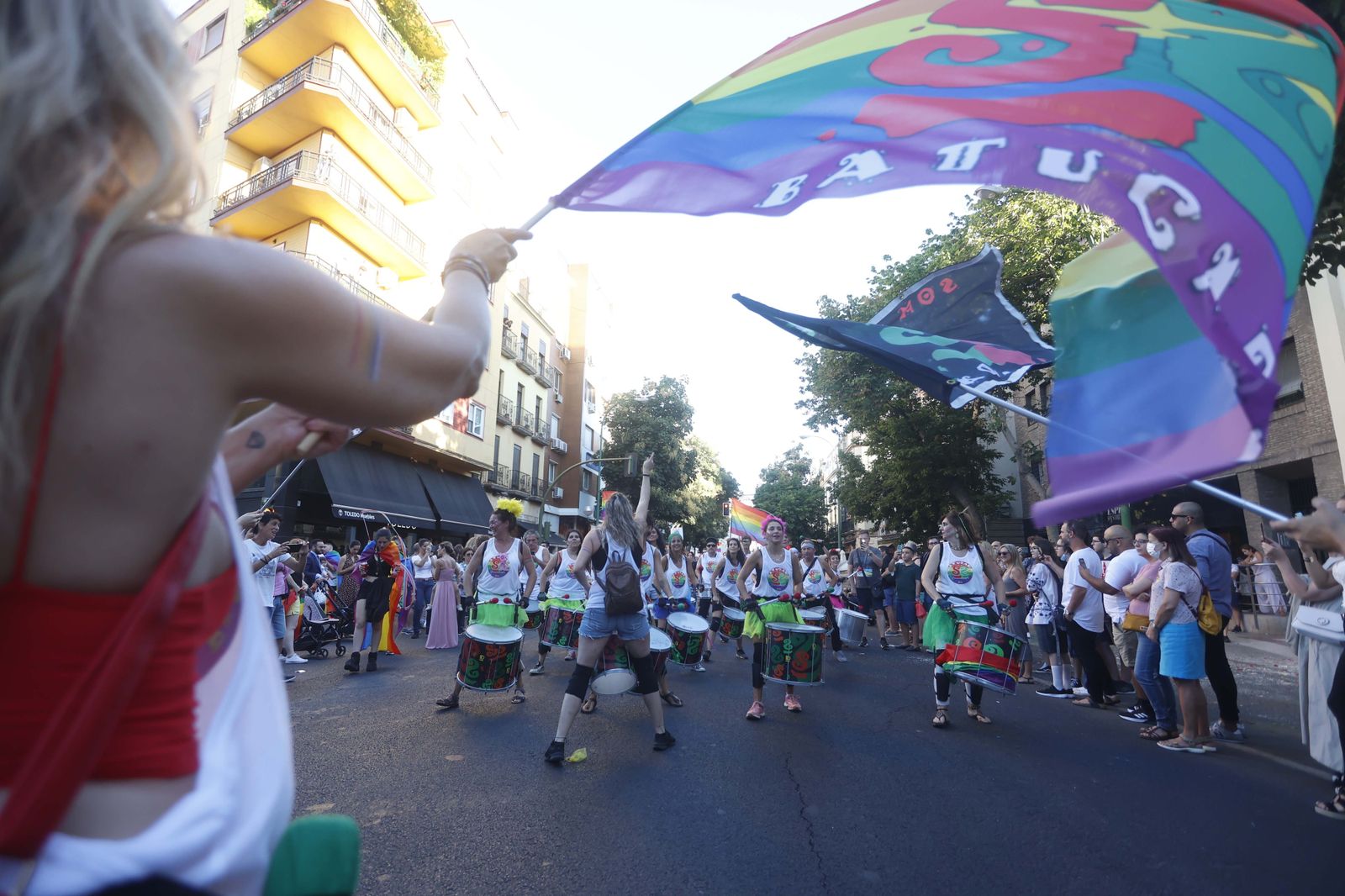 Las imágenes de la cabalgata del orgullo en Sevilla  2022