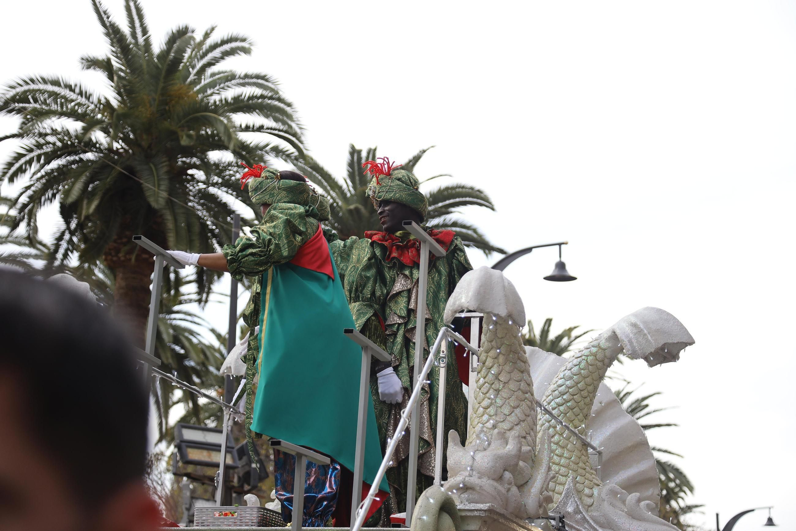 La Cabalgata de Reyes Magos de Málaga, en imágenes
