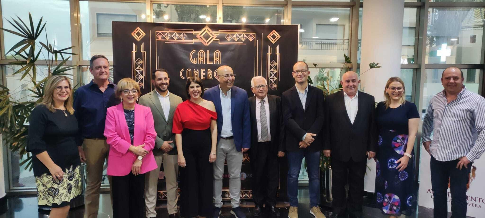 Huércal-Overa rinde homenaje a los comerciantes en la Gala del Comercio