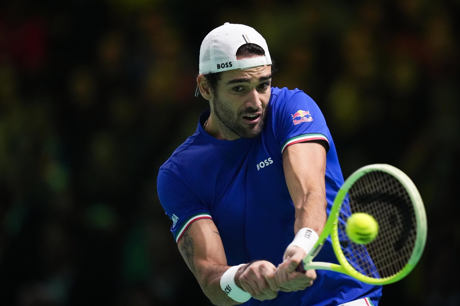 Las fotos de la final de la Copa Davis Italia-España