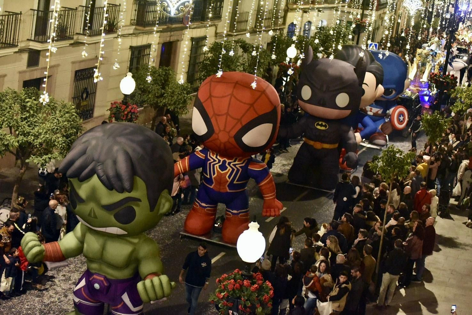 Las imágenes de las cabalgatas de Reyes en la provincia de Málaga