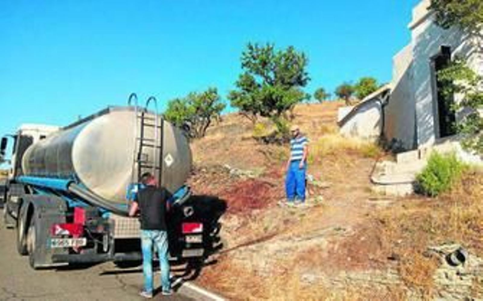 Vuelven las cubas de agua