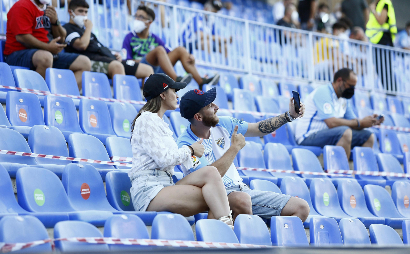 Las fotos del Málaga CF-Tenerife