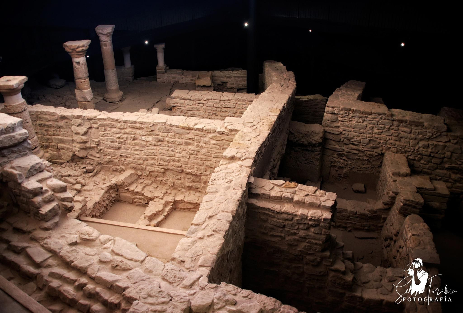 El interior de la Calderona de Porcuna.