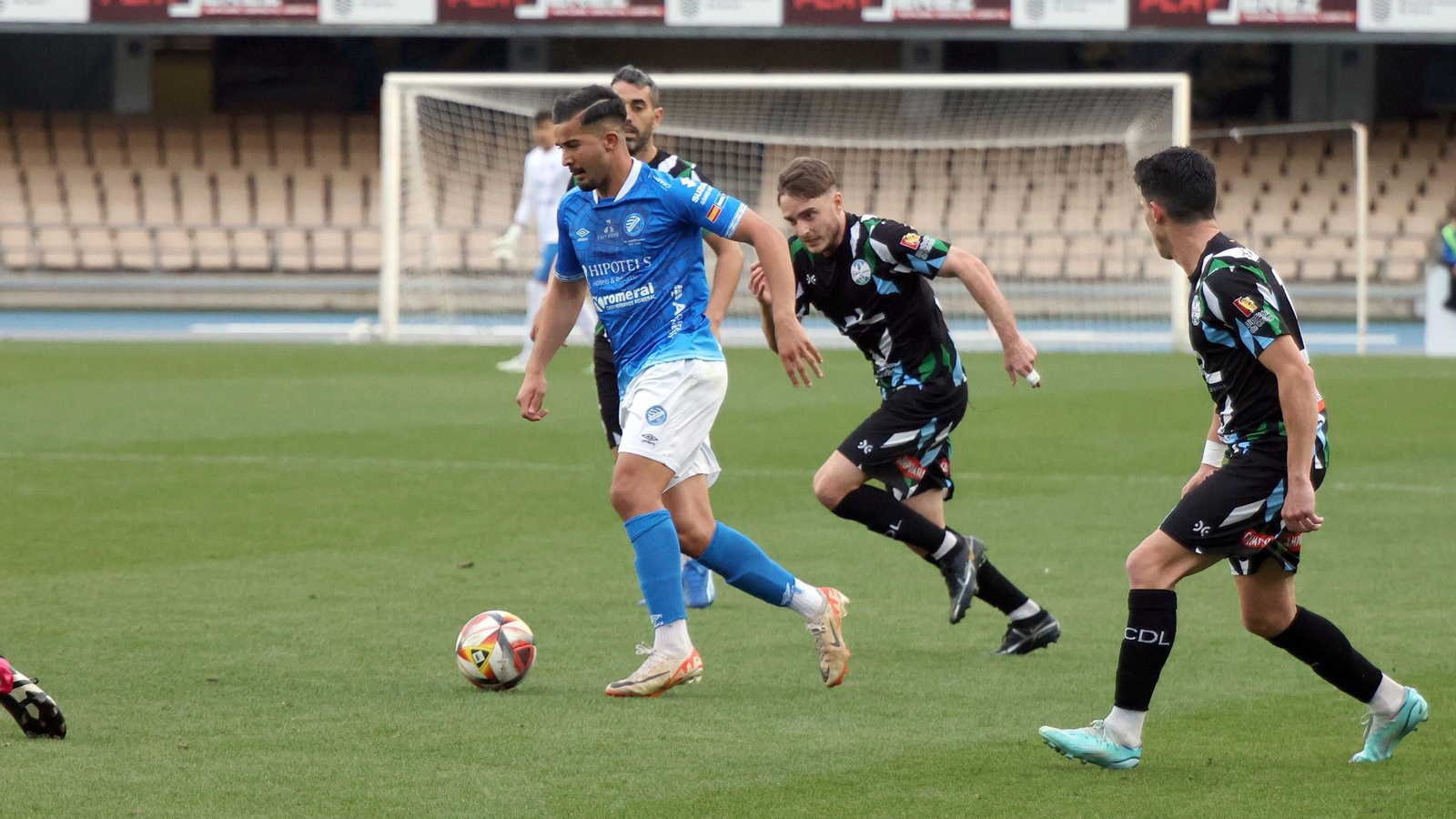 Partido entre Xerez DFC - Ciudad de Lucena en Chapín