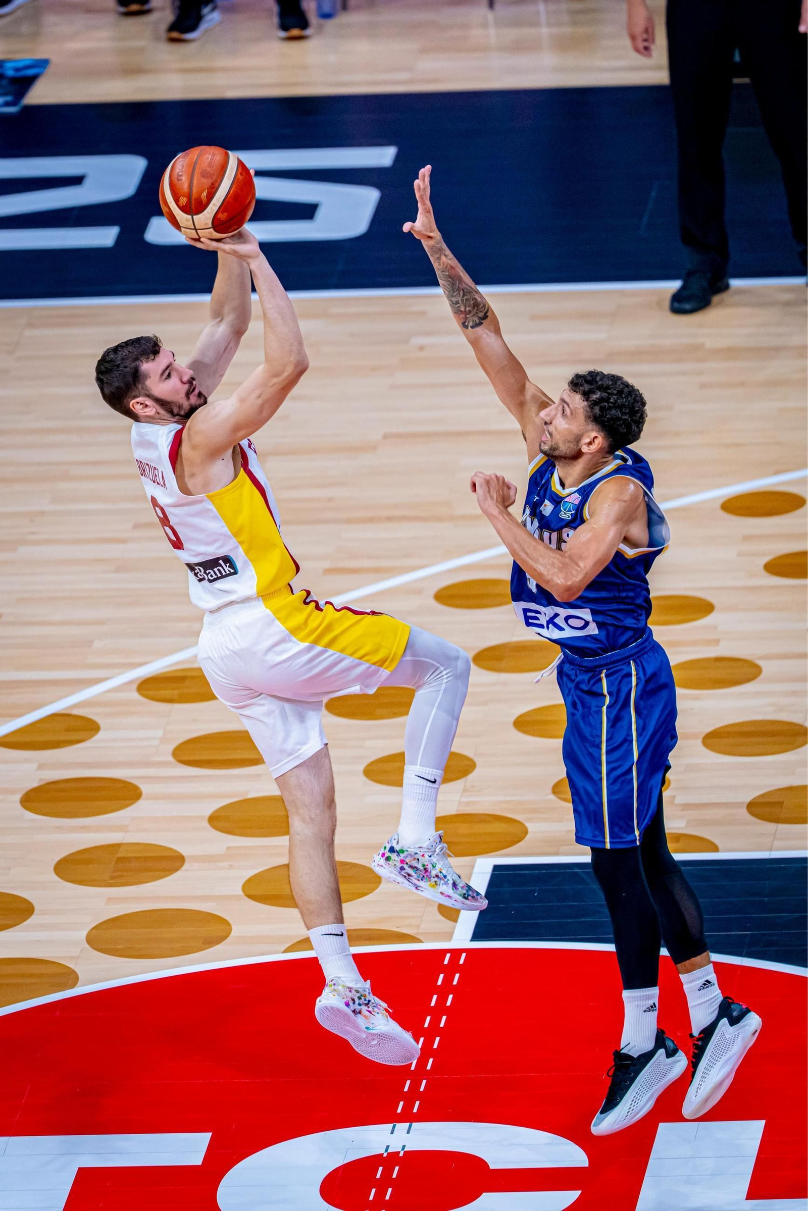 Las fotos del Chipre - España de baloncesto