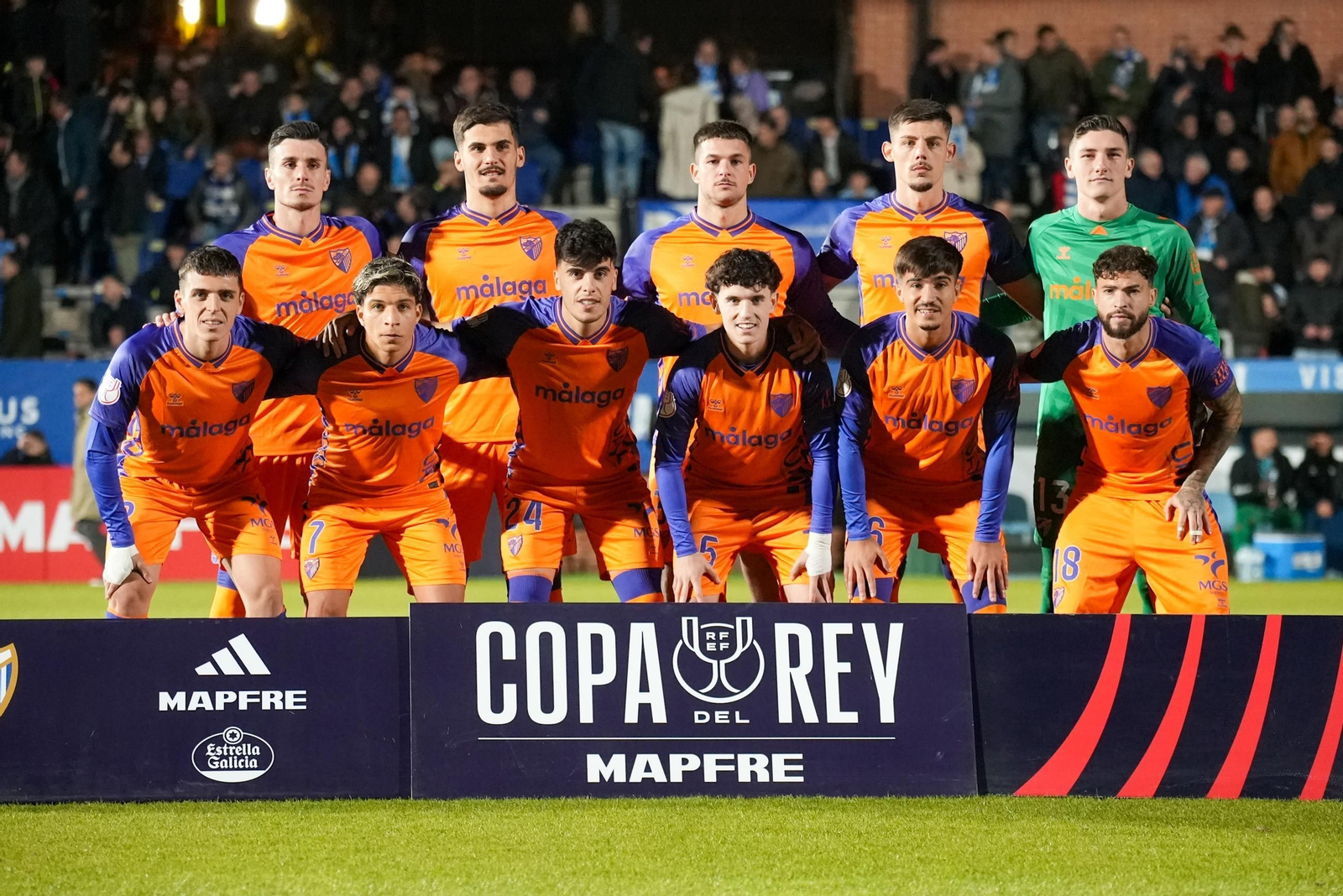 El once Talavera-Málaga CF