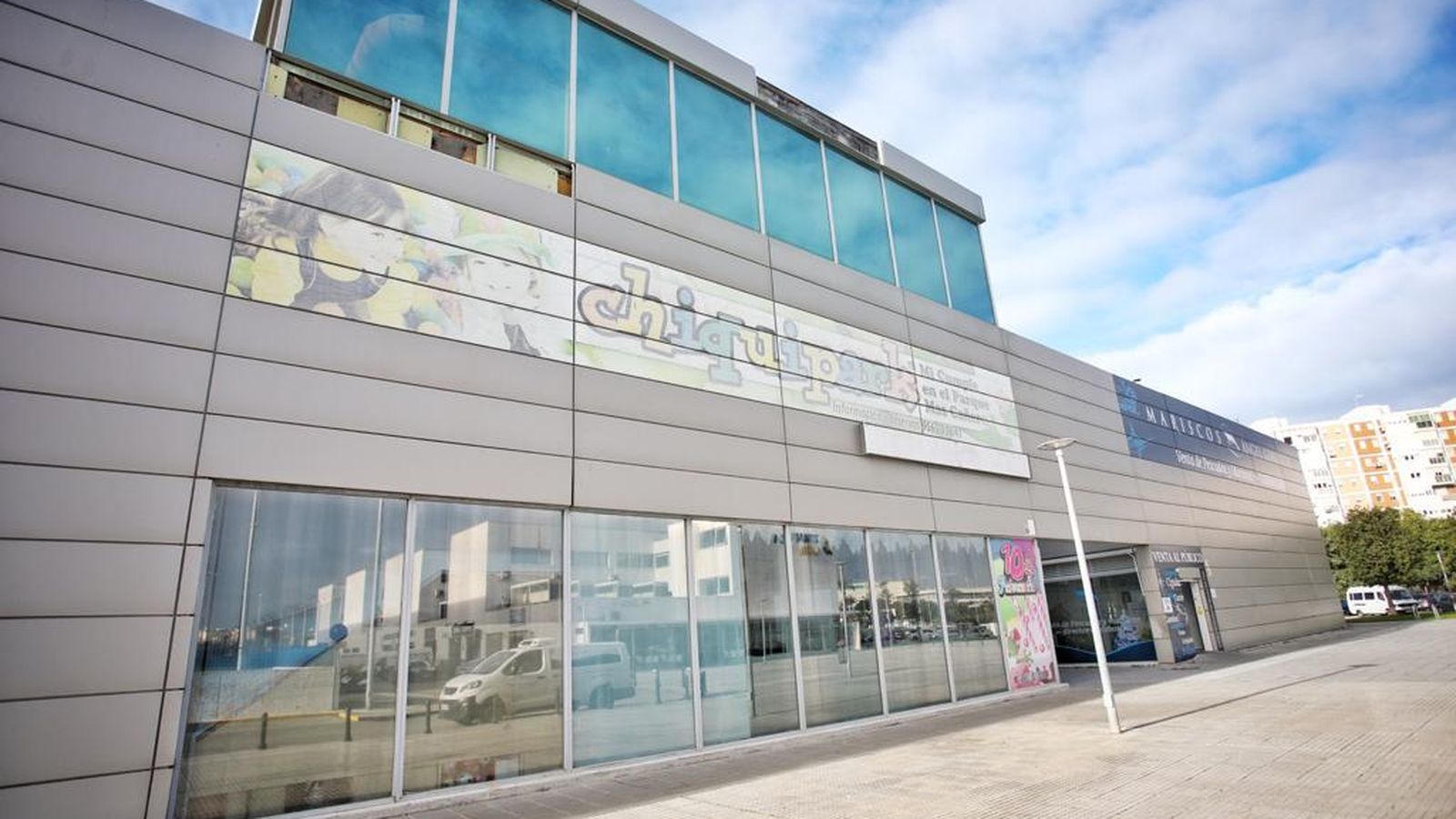 La nave de Chiquipark se encuentra en el polígono exterior de la Zona Franca de Cádiz.