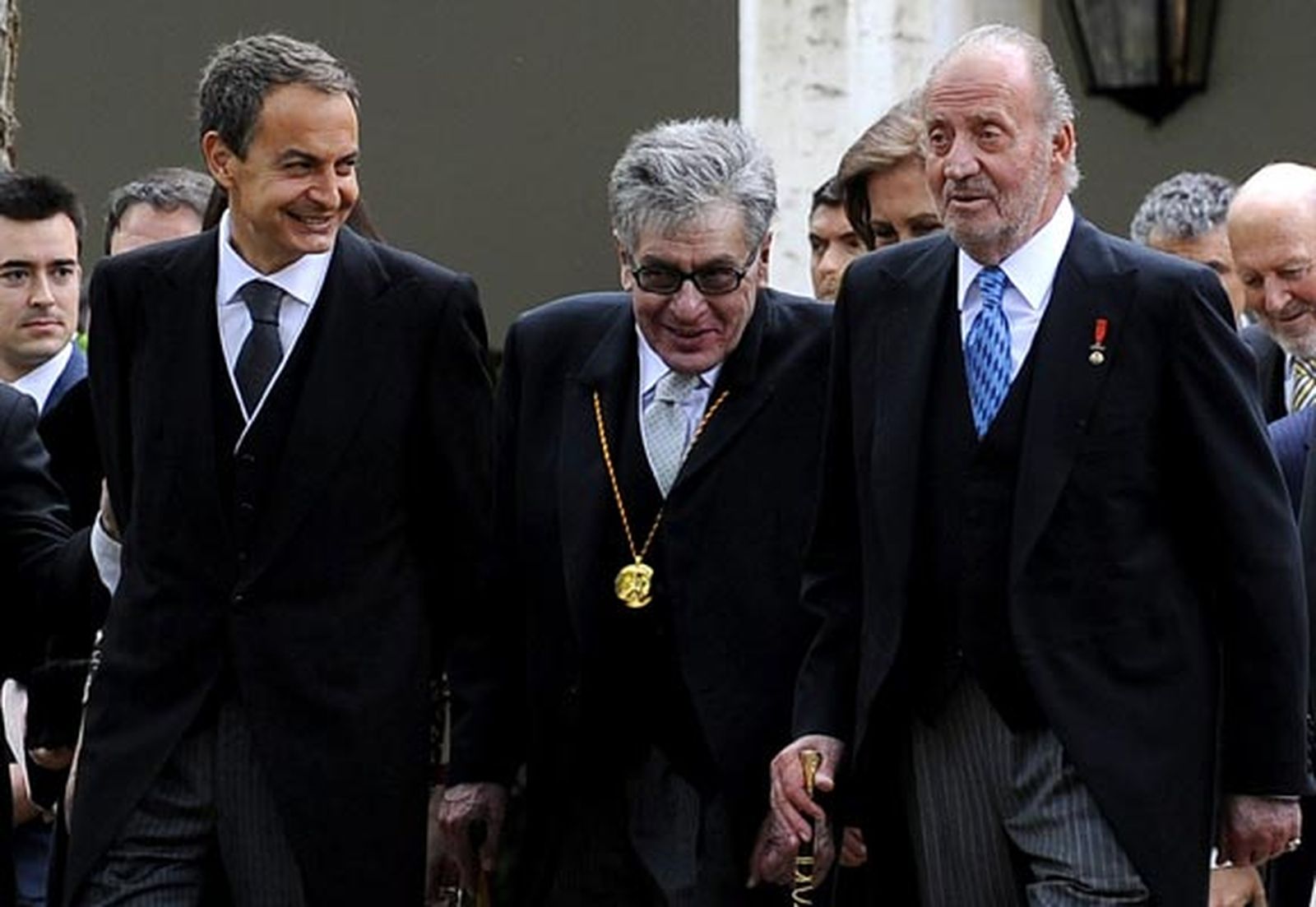 El Rey destaca la "cercanía humana" de Pacheco