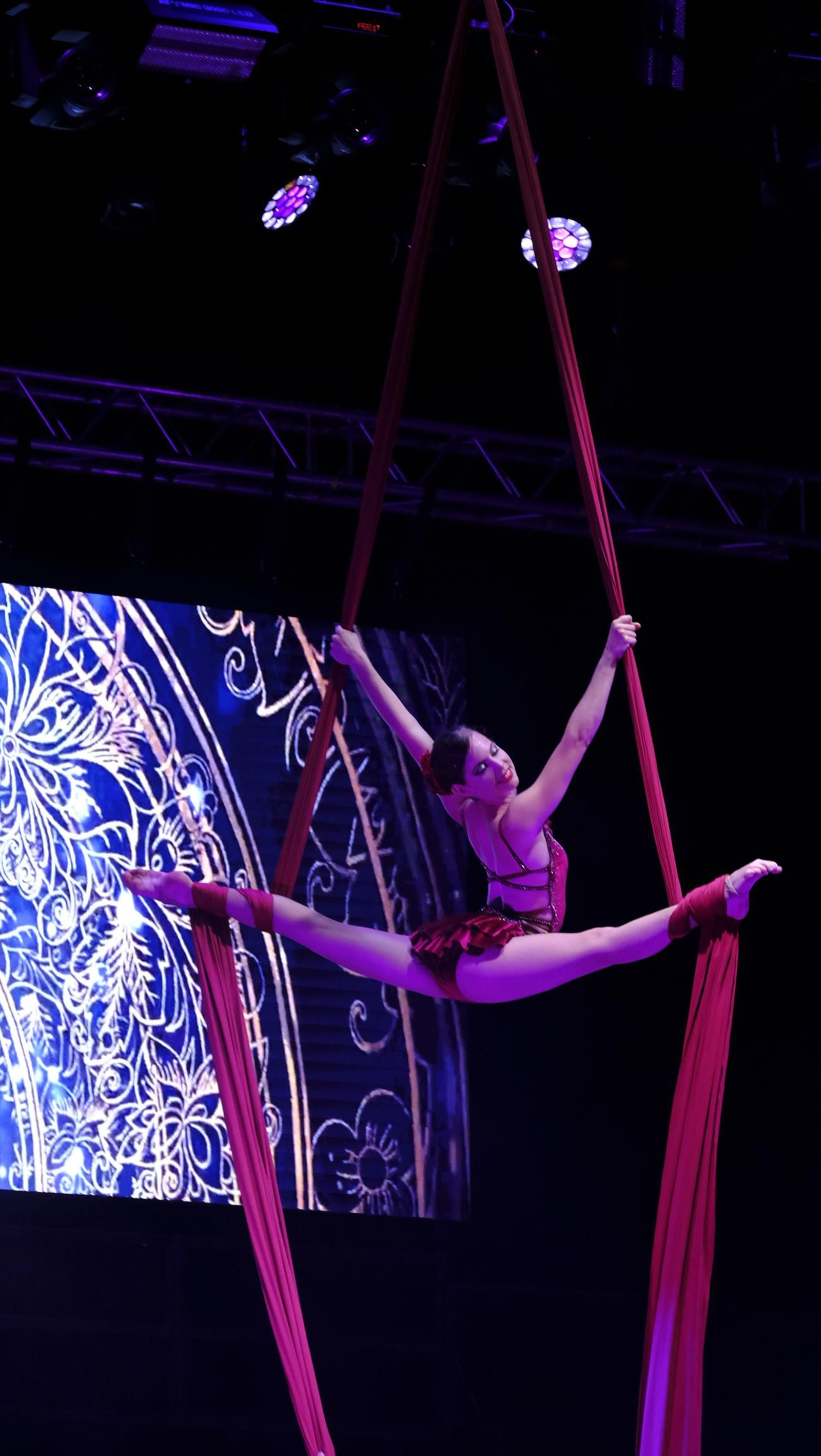 Imágenes del espectáculo 'The Talent' en la Gala XV Aniversario Diario de Almería