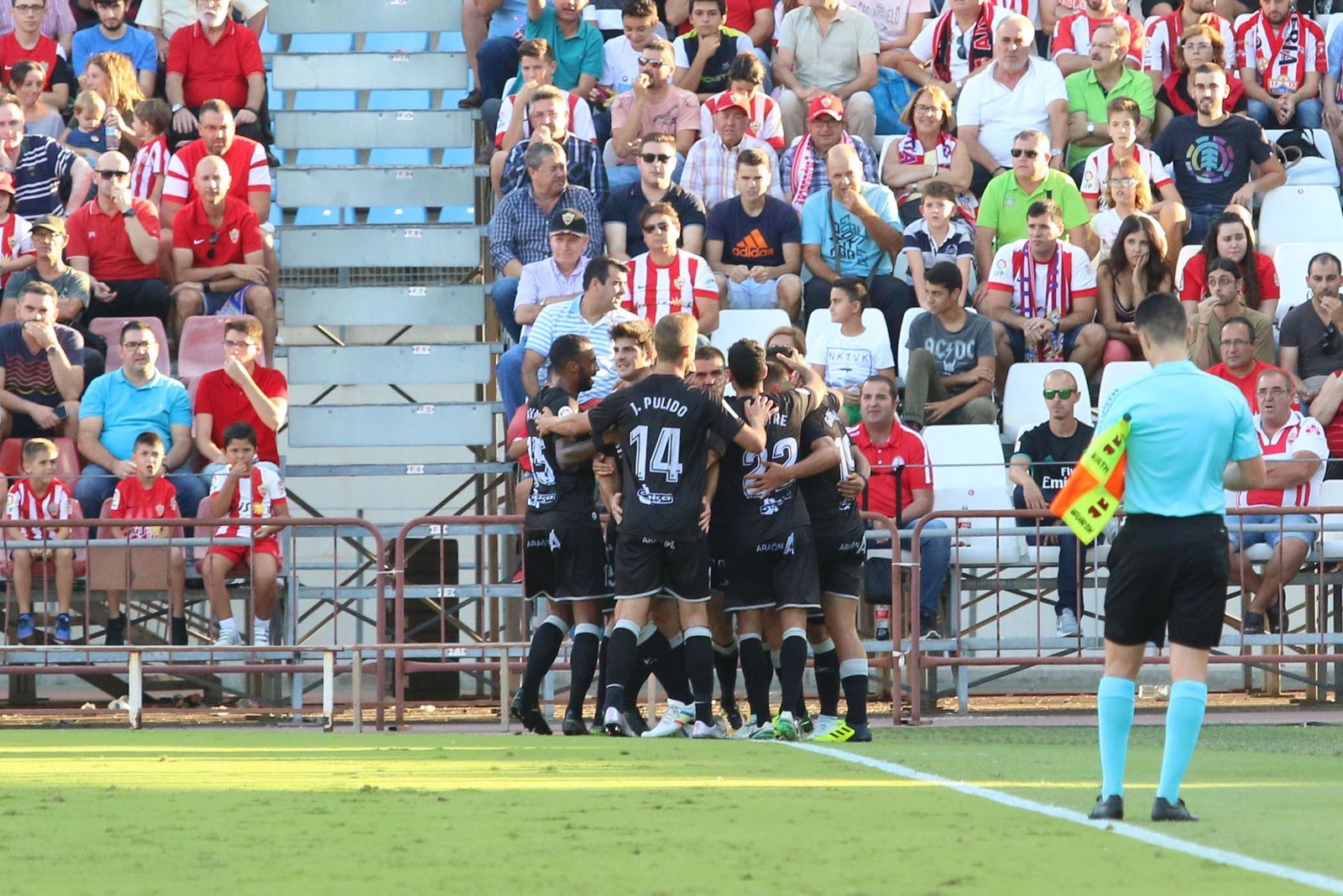 Las imágenes del Almería-Huesca