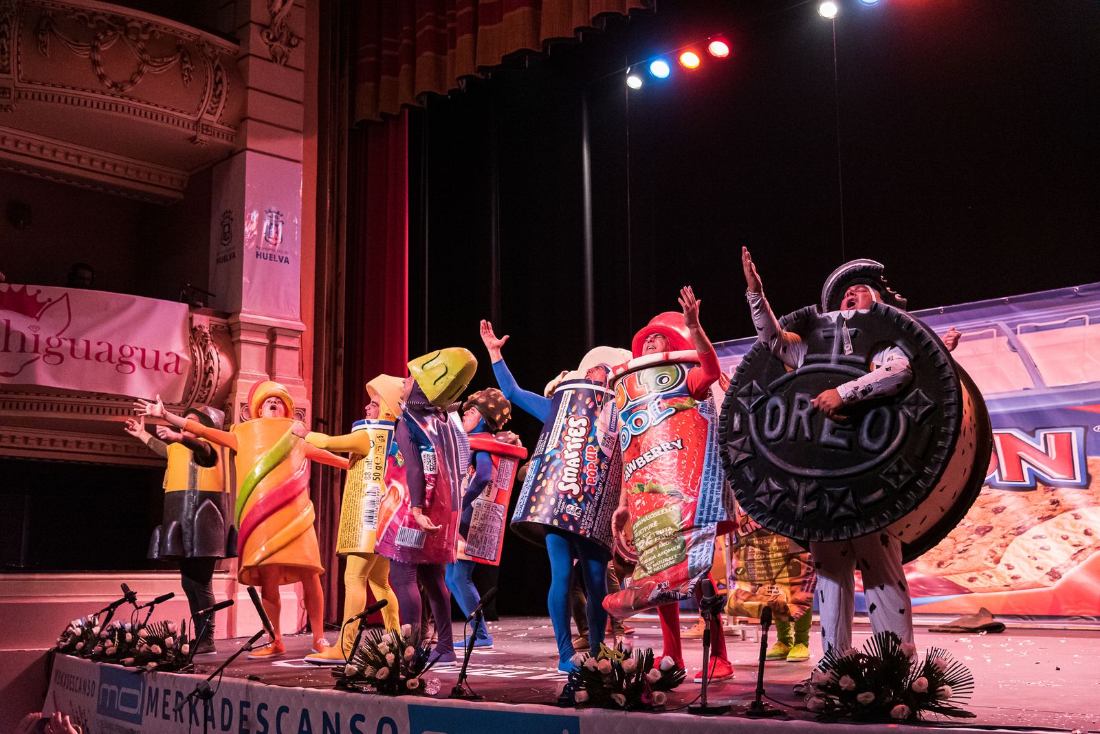 Imágenes de la murga Una chirigota muy fresquita