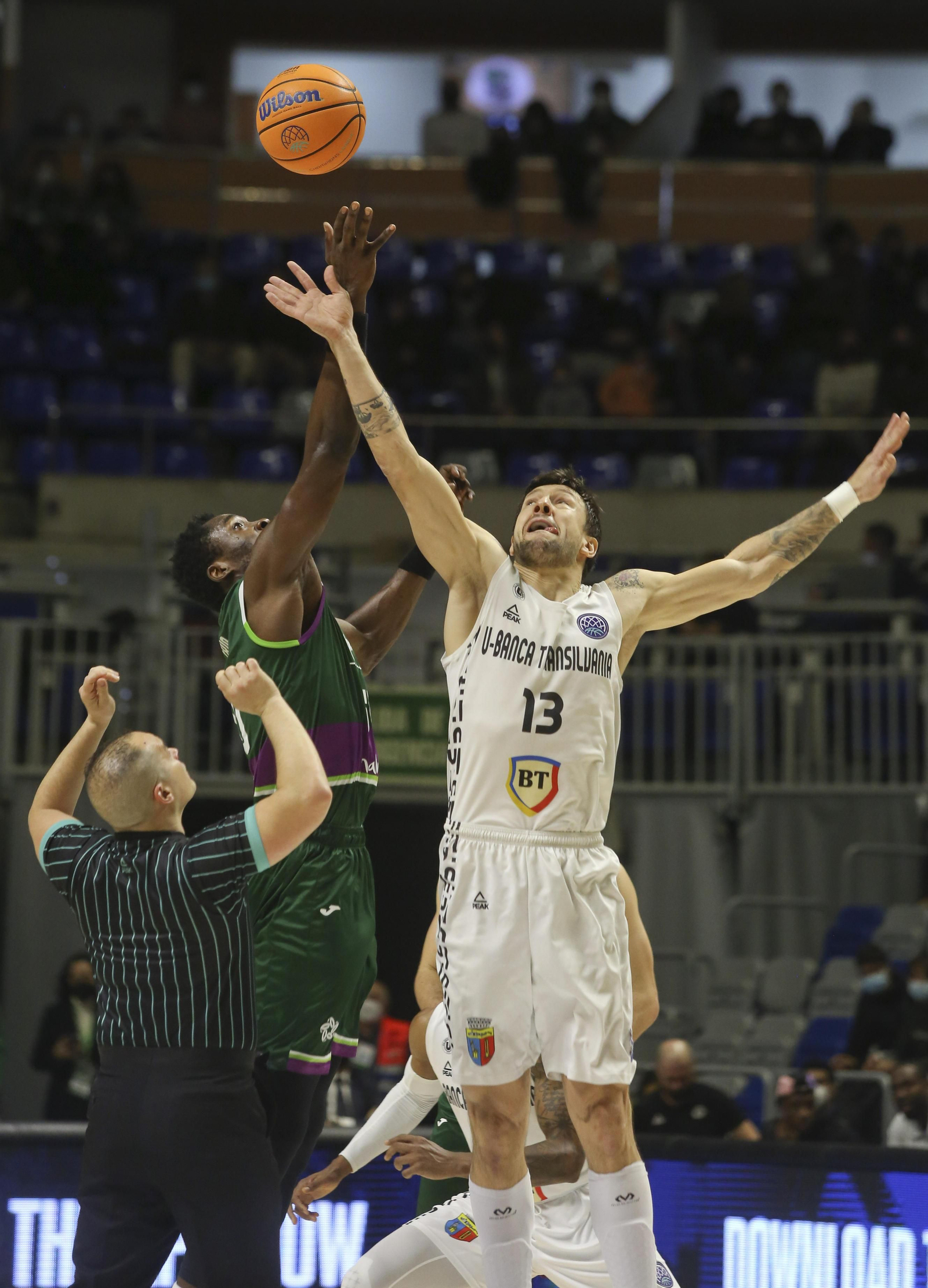 Las fotos del Unicaja - Cluj Napoca