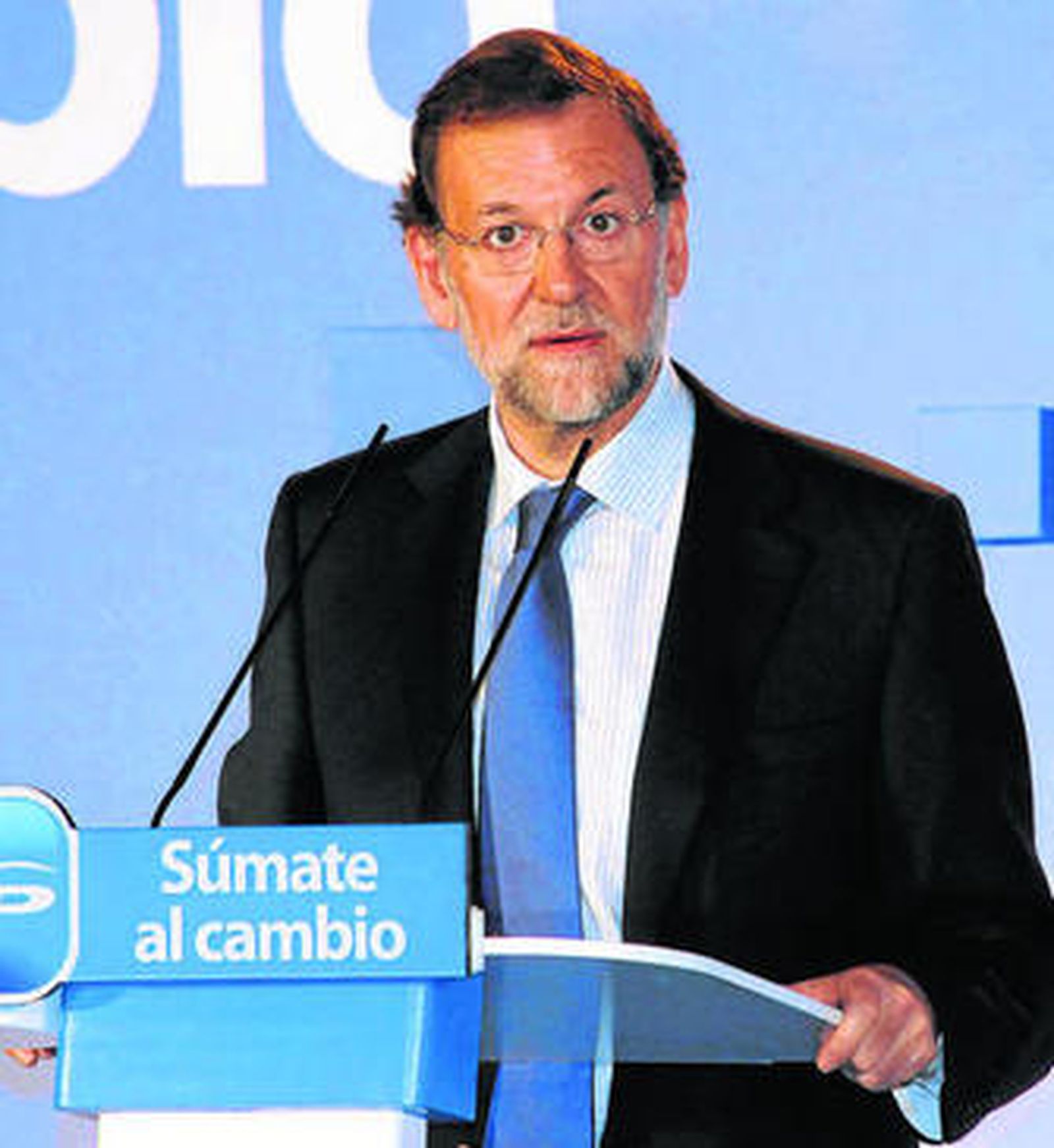 El presidente del Gobierno y líder del PP, Mariano Rajoy.