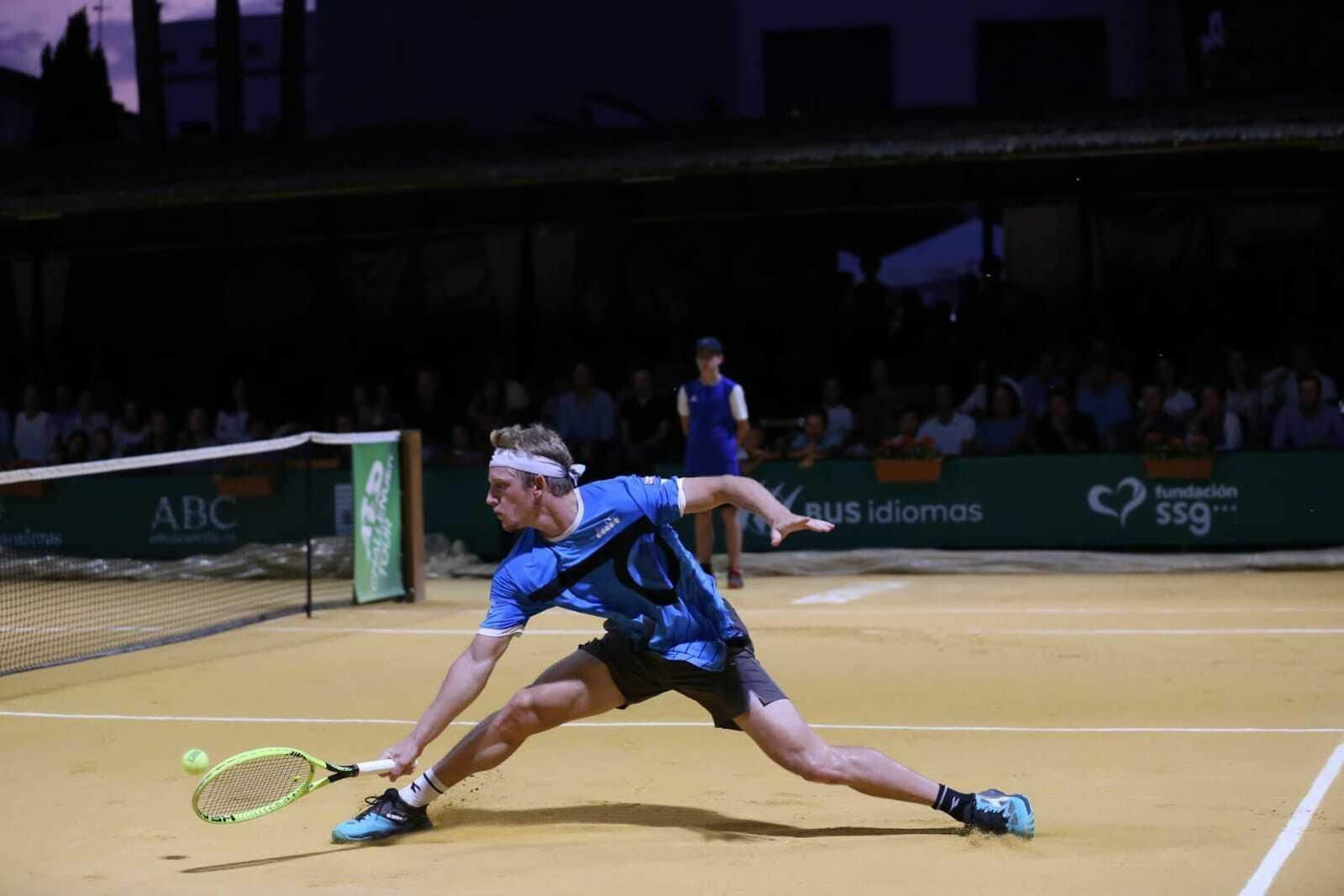 Davidovich, en un partido.