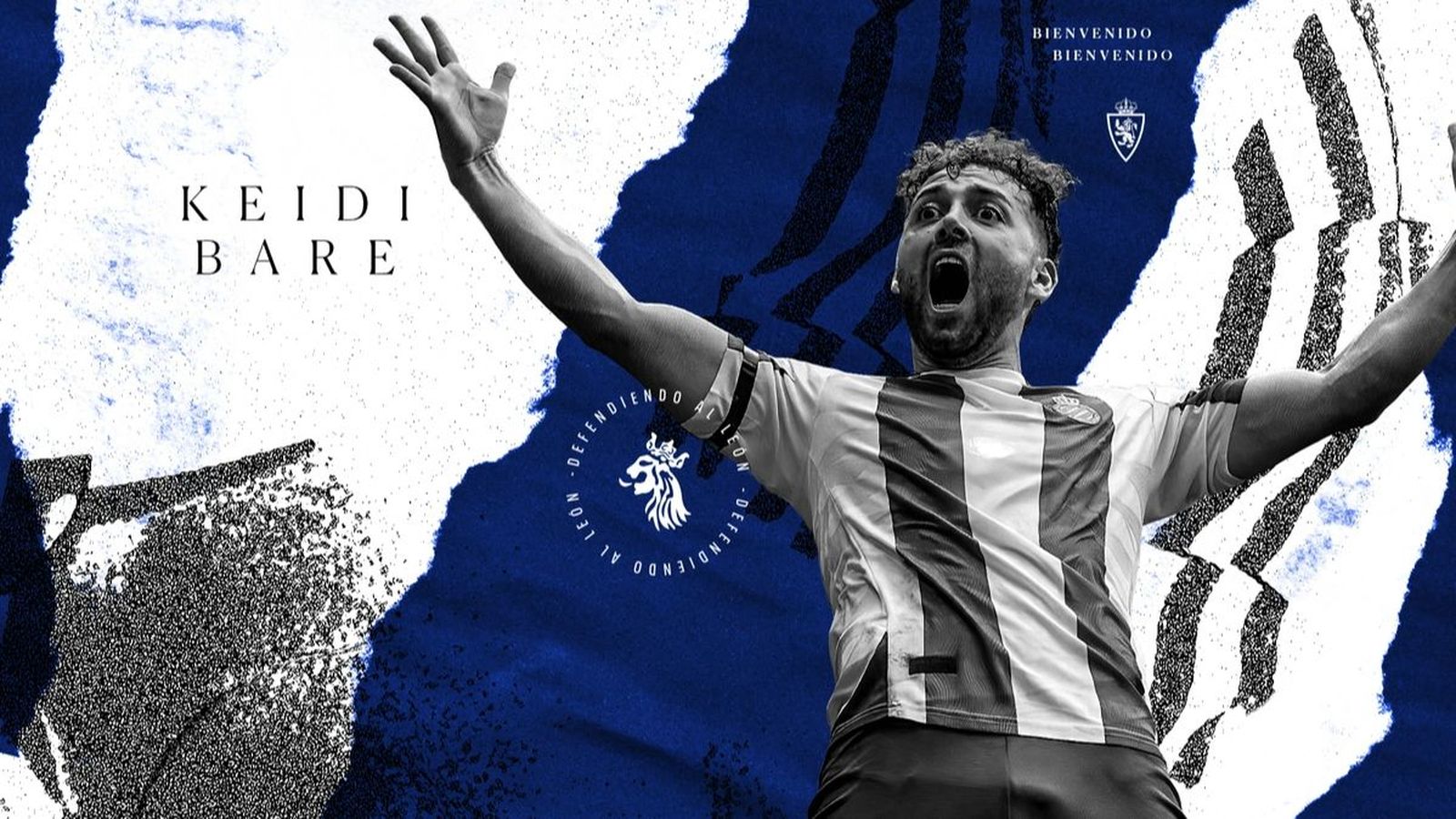 Keidi Bare ficha por el Real Zaragoza.