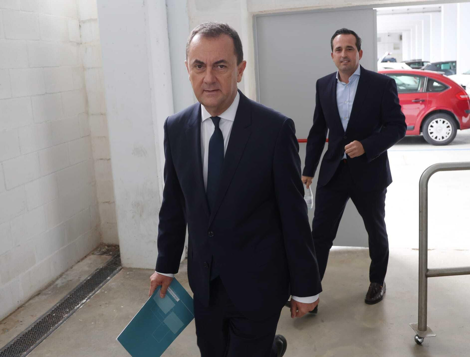 La rueda de prensa de José María Muñoz y Kike Pérez, en fotos