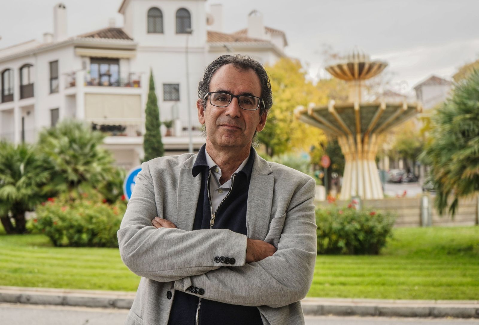 Miguel Rodríguez posa para la entrevista.