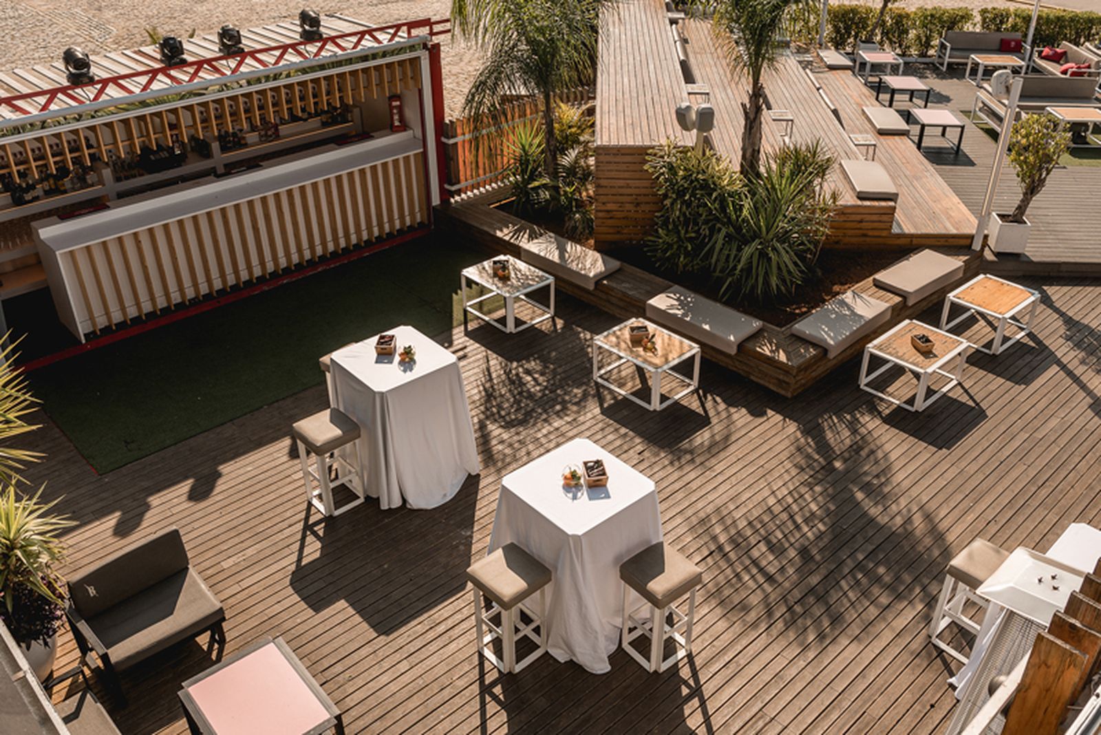 Una de las terrazas premidas con un Solete