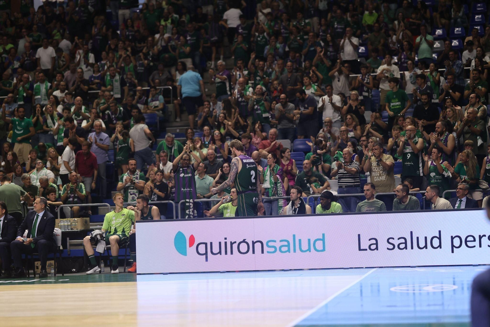 Búscate en el Carpena durante el Unicaja - Bilbao Basket