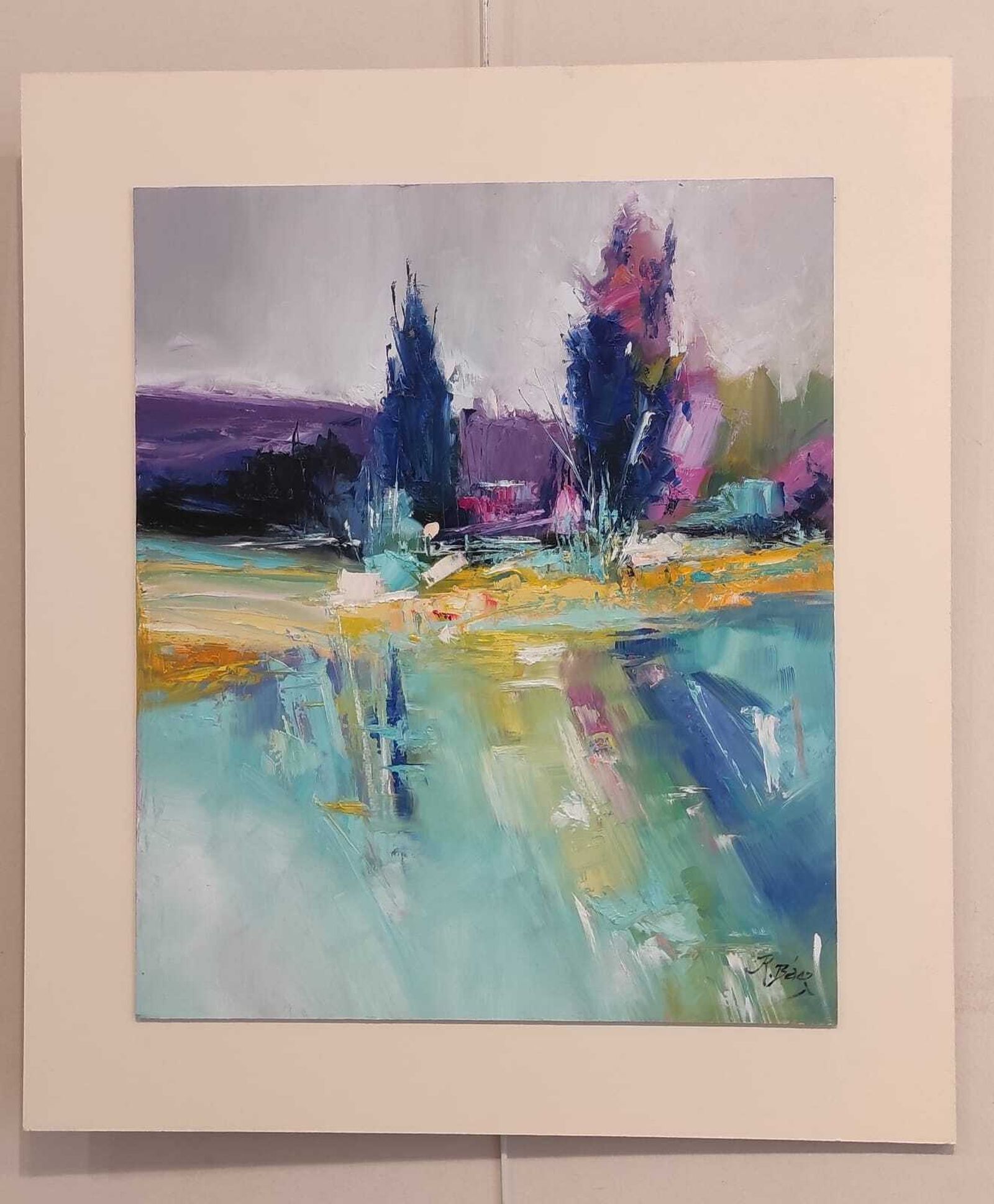 Otra de las obras de la muestra.