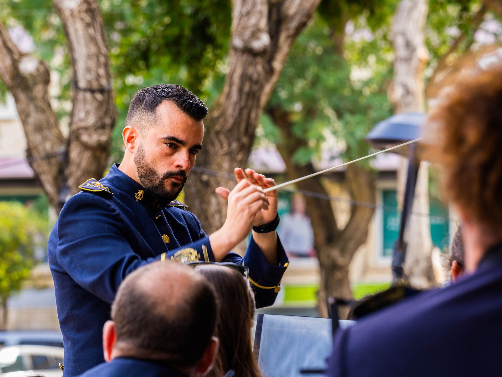 Sones cofrades en el Parque: celebrado el certamen de bandas de Nazareno en San Fernando
