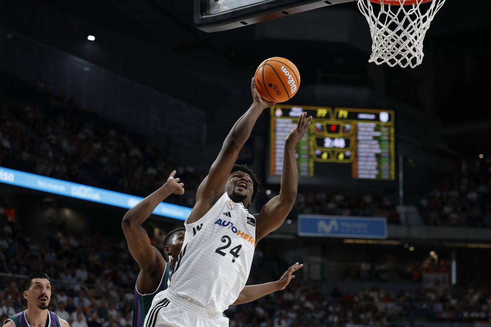 El Real Madrid-Unicaja en fotos