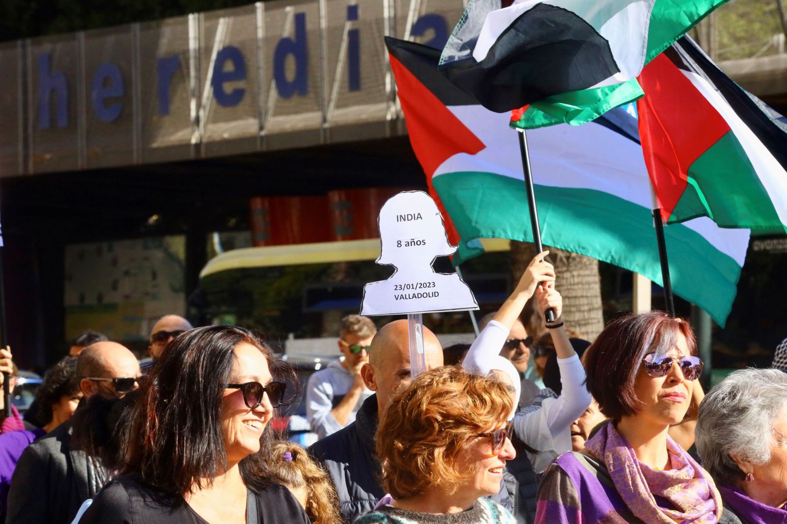 Todas las fotos que deja la manifestación del 25N