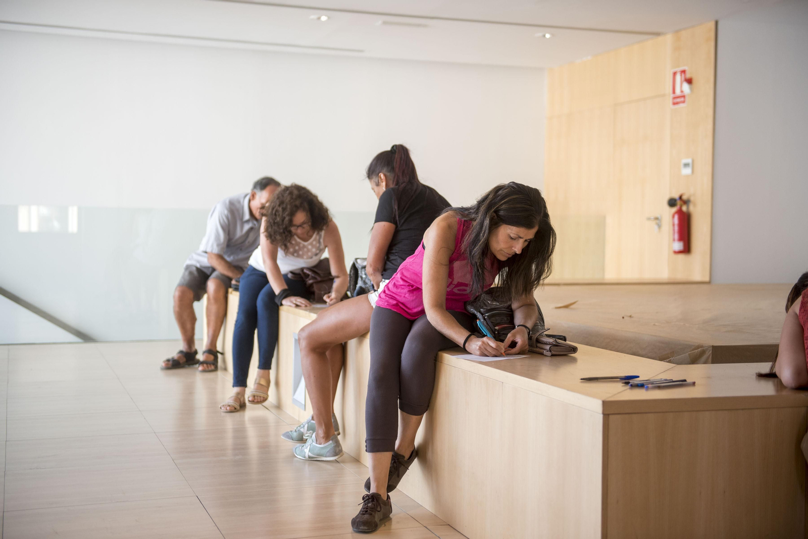 Imágenes del casting para la serie de Amazon y TVE en Guadix